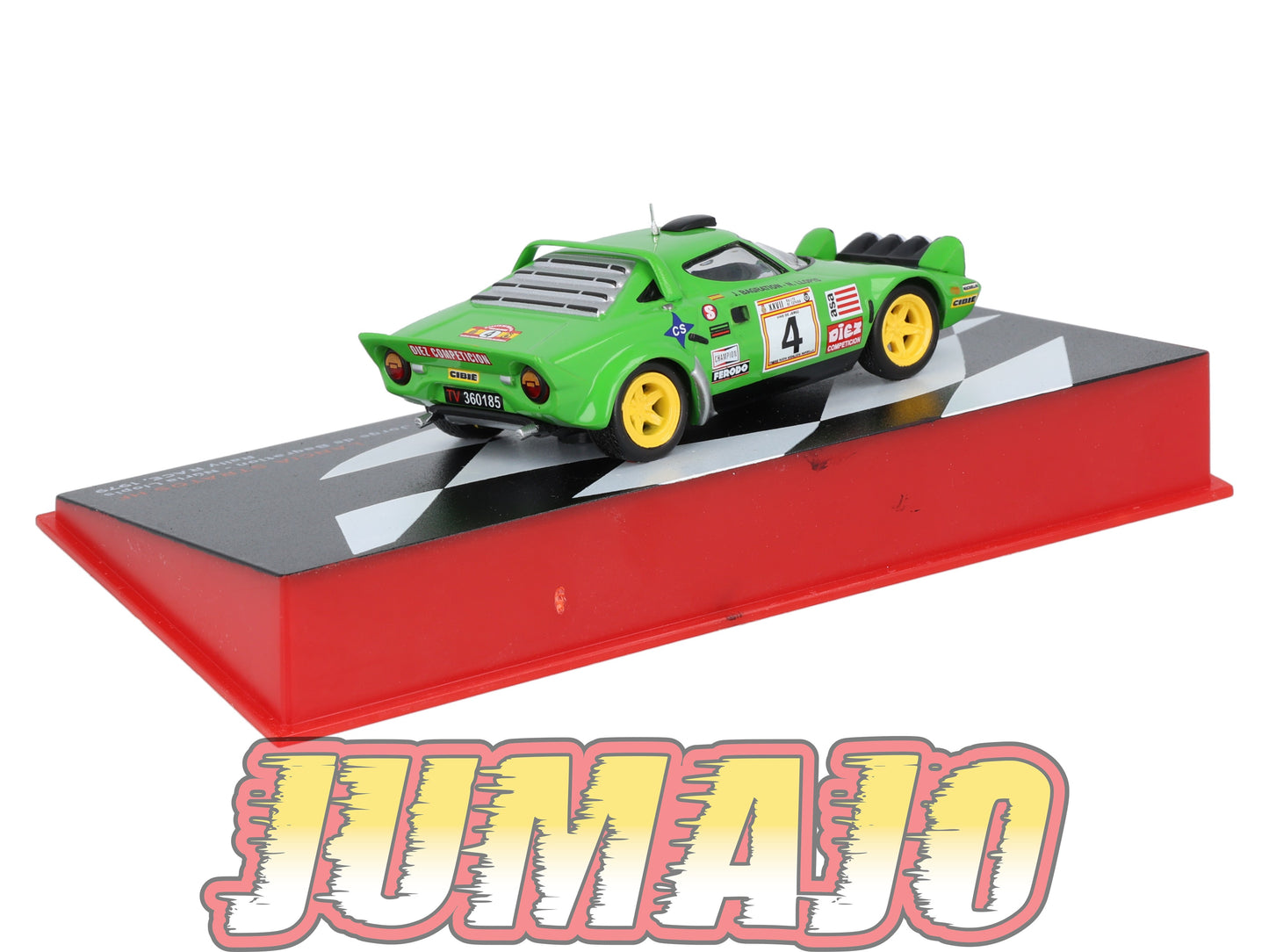 RSP23 Voiture Rallye Espagne 1/43 IXO Altaya : LANCIA Stratos HF 1979 #4 J.Bagration