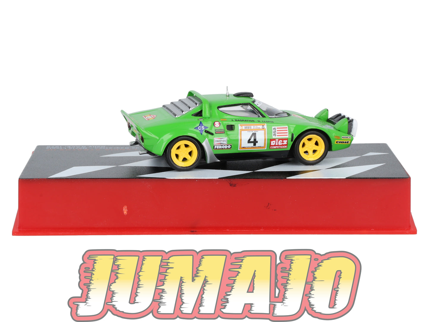 RSP23 Voiture Rallye Espagne 1/43 IXO Altaya : LANCIA Stratos HF 1979 #4 J.Bagration