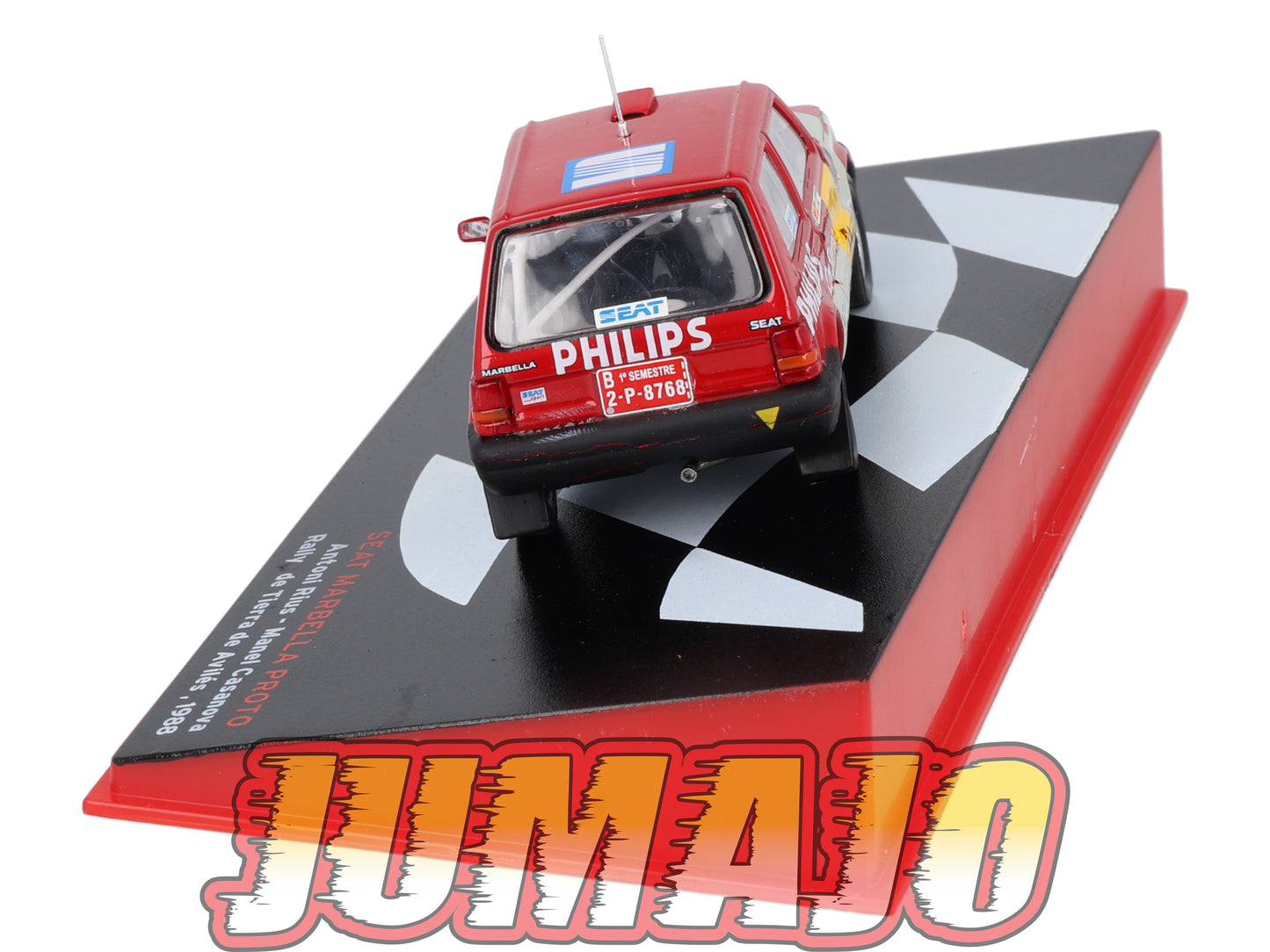 RSP26 Voiture Rallye Espagne 1/43 IXO Altaya : SEAT Marbella Proto 1988 #11 A.Rius