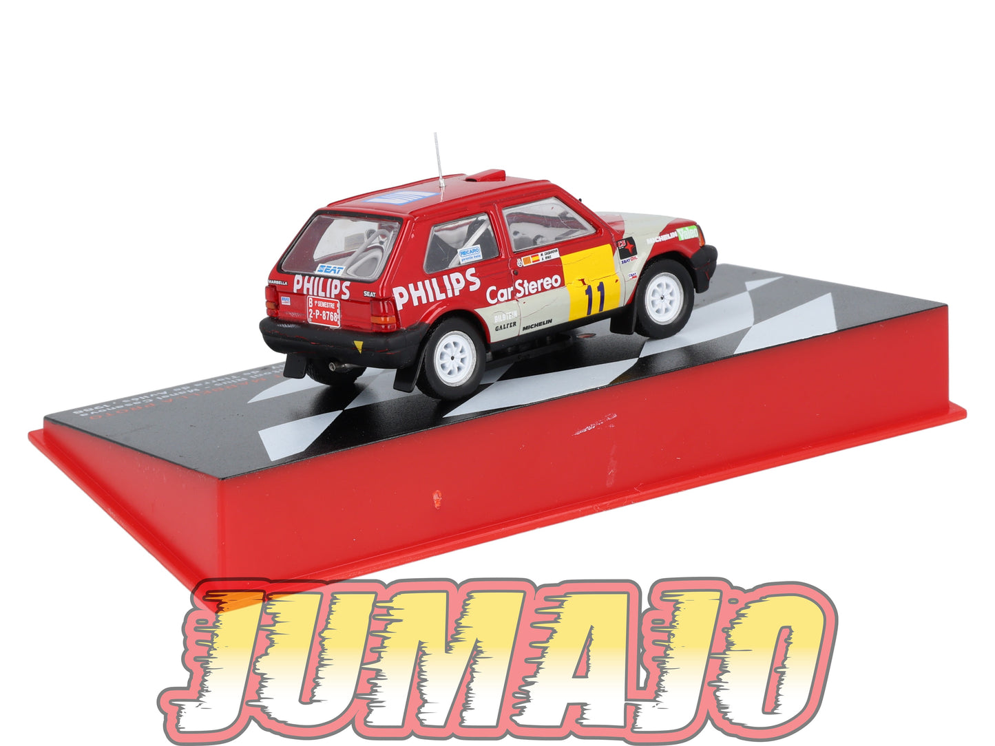 RSP26 Voiture Rallye Espagne 1/43 IXO Altaya : SEAT Marbella Proto 1988 #11 A.Rius