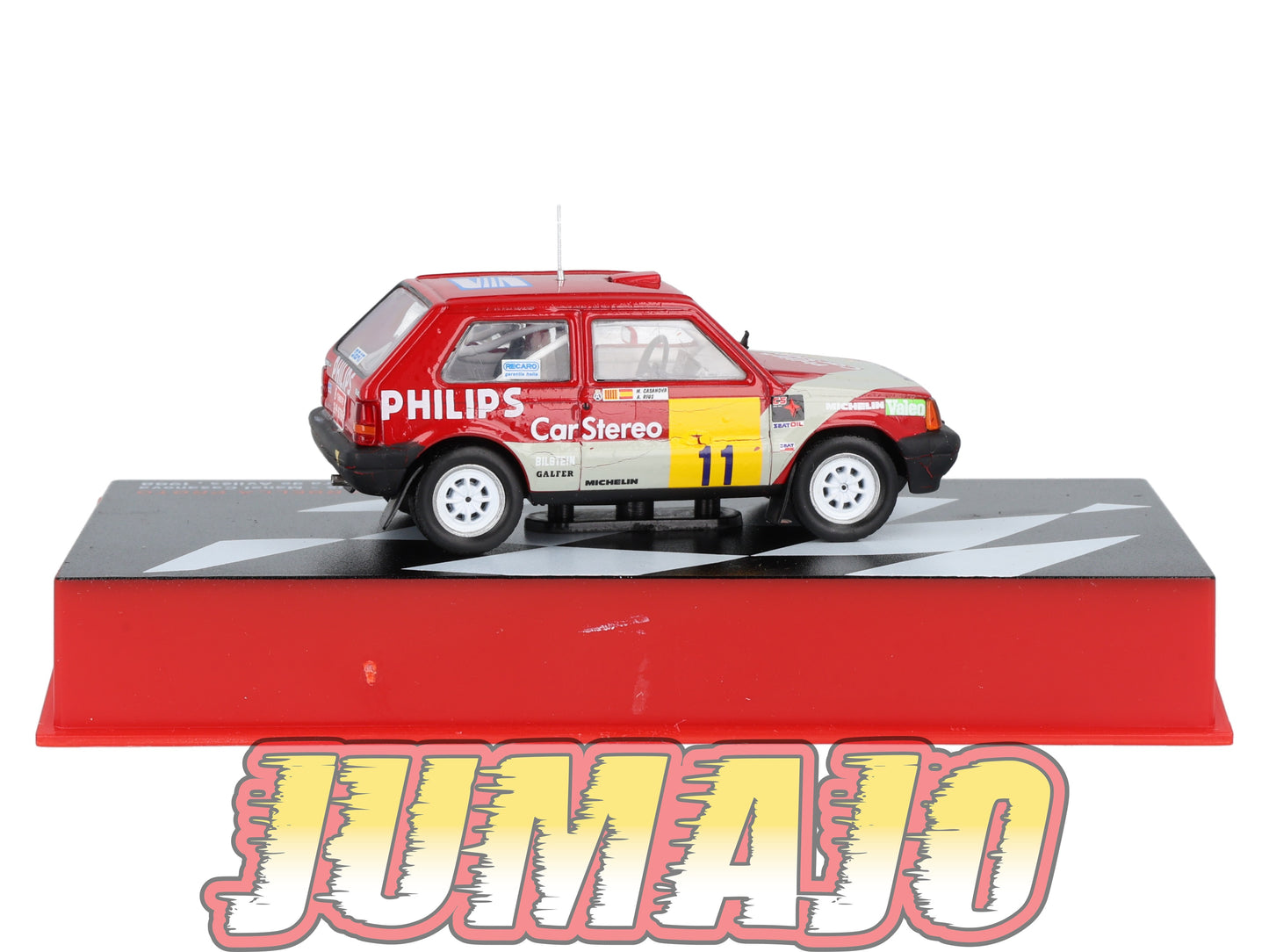 RSP26 Voiture Rallye Espagne 1/43 IXO Altaya : SEAT Marbella Proto 1988 #11 A.Rius