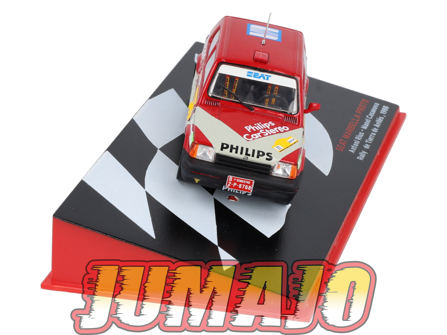 RSP26 Voiture Rallye Espagne 1/43 IXO Altaya : SEAT Marbella Proto 1988 #11 A.Rius