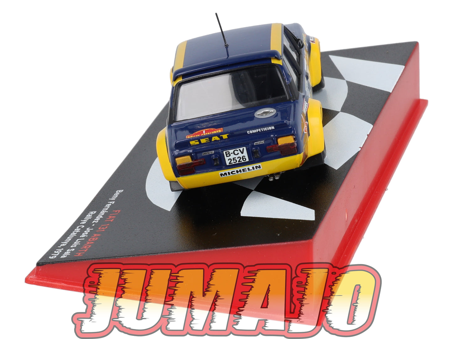 RSP2 Voiture Rallye Espagne 1/43 IXO Altaya : FIAT 131 Abarth 1979 #1 B.Fernández