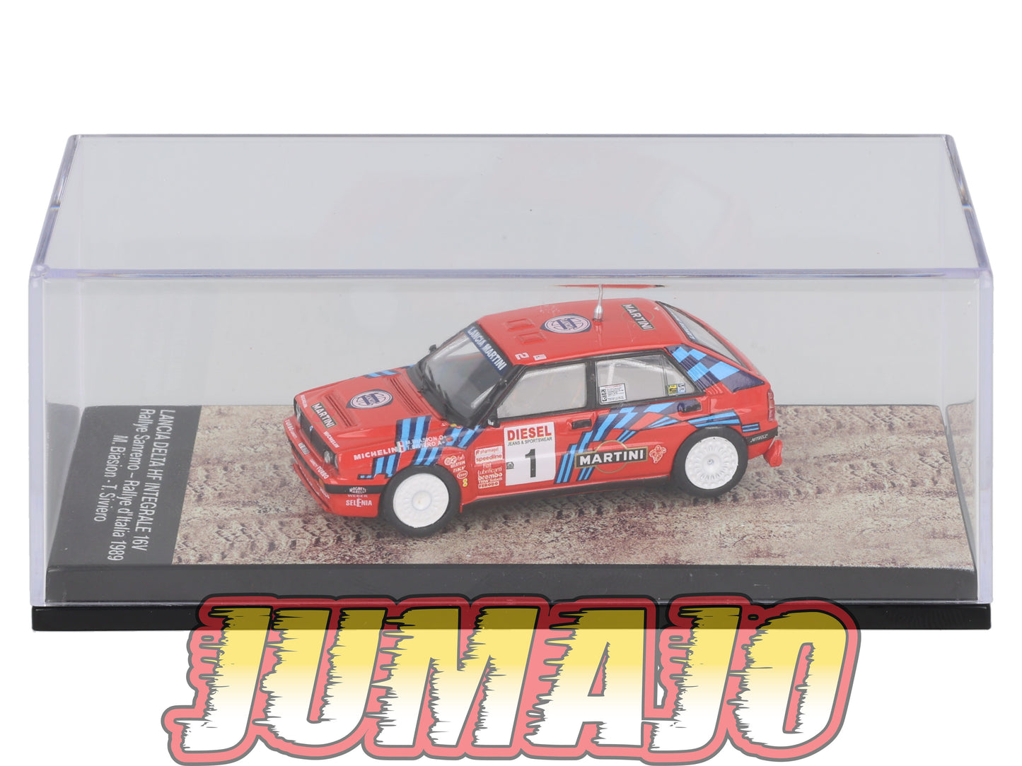 RSQ1 Voiture 1/64 IXO TEST CENTAURIA LANCIA Delta HF Integrale 16V 1989 #1