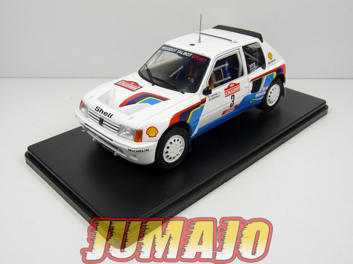 RVQ16 Voiture Rallye 1/24 SALVAT Models : Peugeot 205 T16 Vatanen 1984 #3