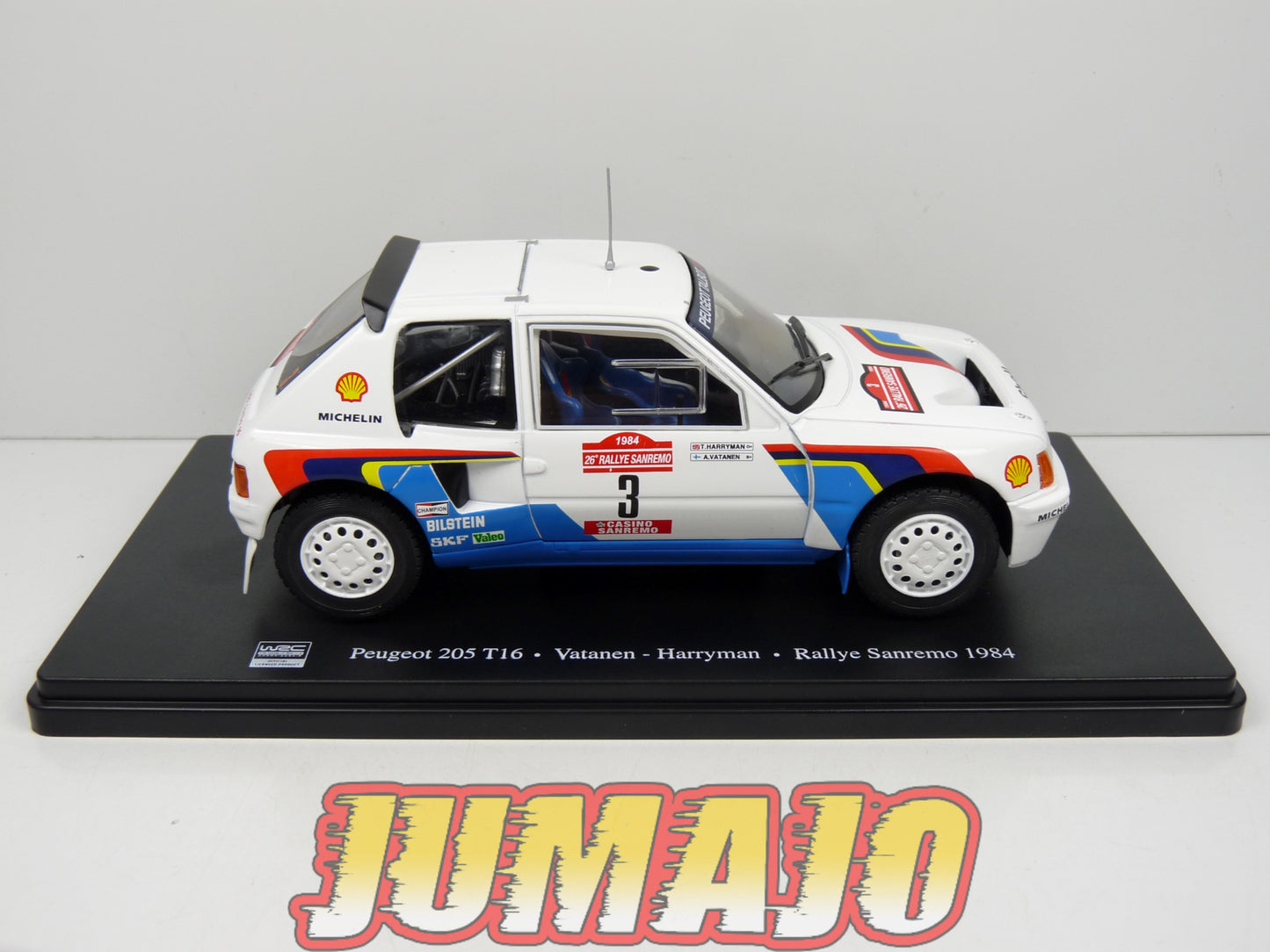 RVQ16 Voiture Rallye 1/24 SALVAT Models : Peugeot 205 T16 Vatanen 1984 #3