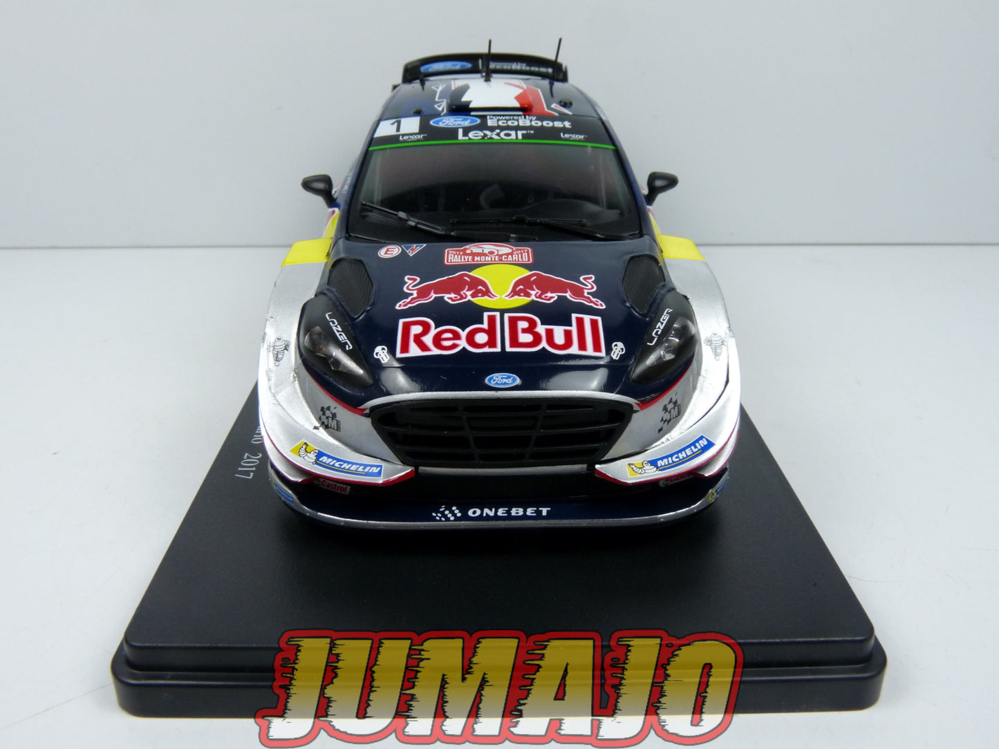 RVQ2 Voiture Rallye 1/24 SALVAT Models : Ford Fiesta WRC Ogier-Ingrassia 2017 #1