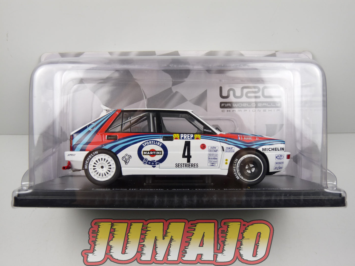 RVQ32 Voiture Rallye 1/24 SALVAT Models : LANCIA Delta HF Integrale 1992 #4 Auriol