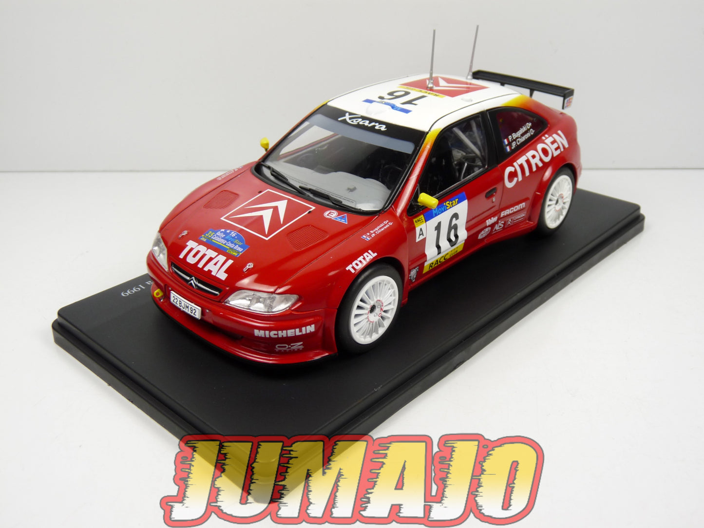 RVQ33 Voiture Rallye 1/24 SALVAT Models : CITROEN Xsara Kit Car 1999 #16 Bugalski