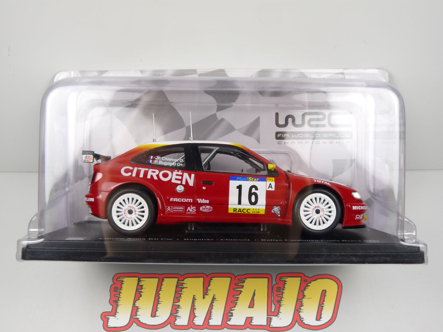 RVQ33 Voiture Rallye 1/24 SALVAT Models : CITROEN Xsara Kit Car 1999 #16 Bugalski