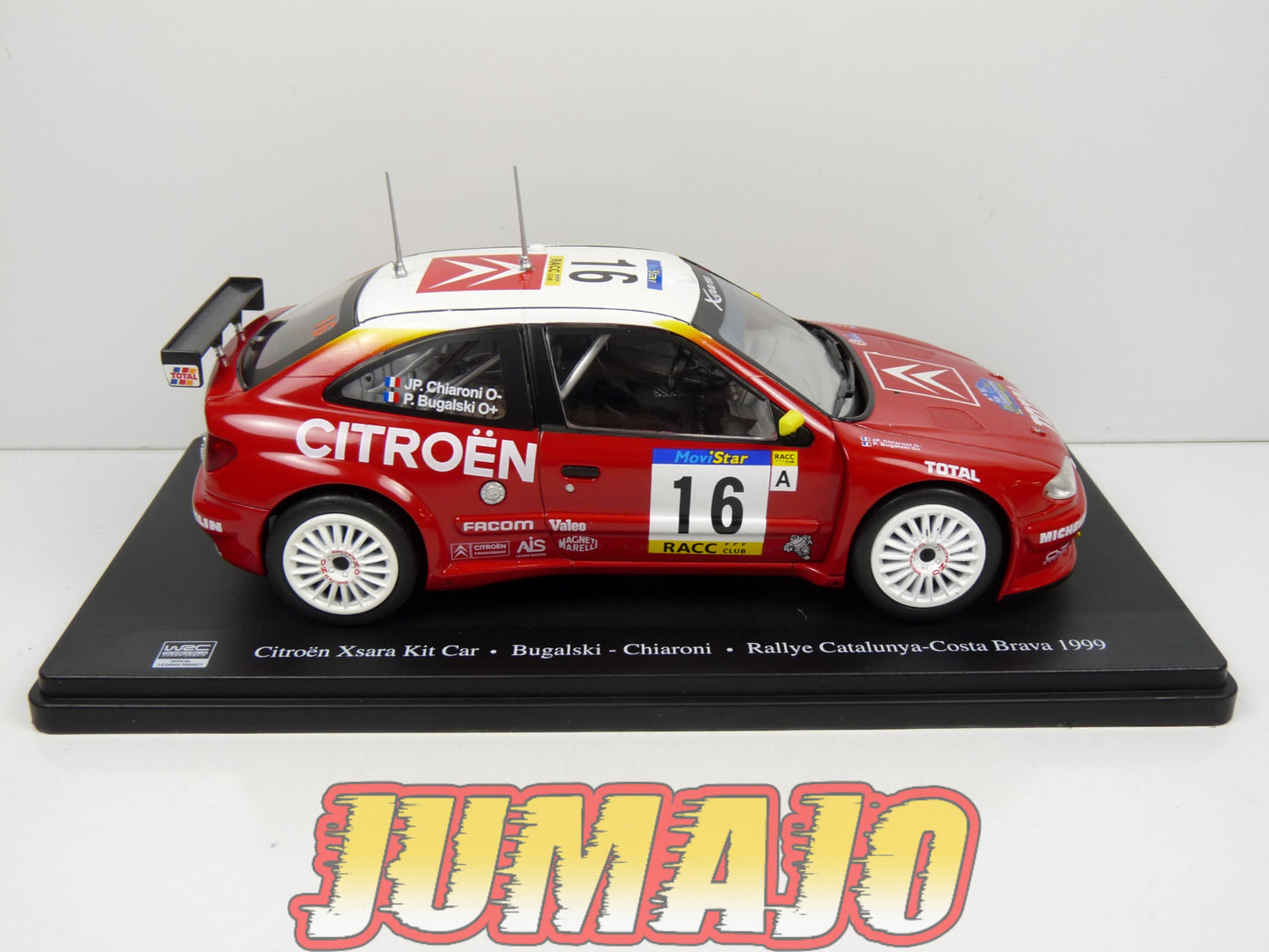 RVQ33 Voiture Rallye 1/24 SALVAT Models : CITROEN Xsara Kit Car 1999 #16 Bugalski