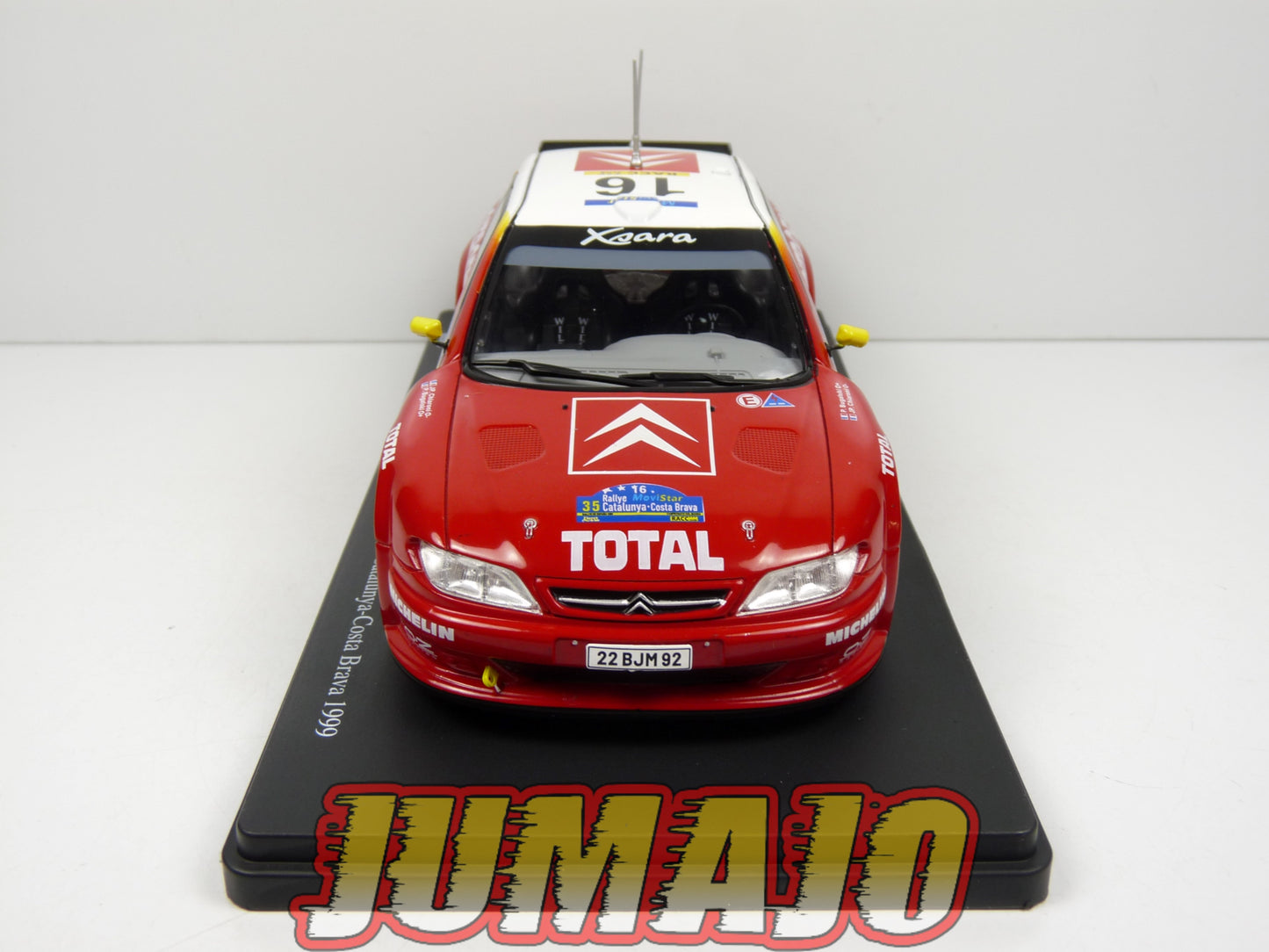 RVQ33 Voiture Rallye 1/24 SALVAT Models : CITROEN Xsara Kit Car 1999 #16 Bugalski
