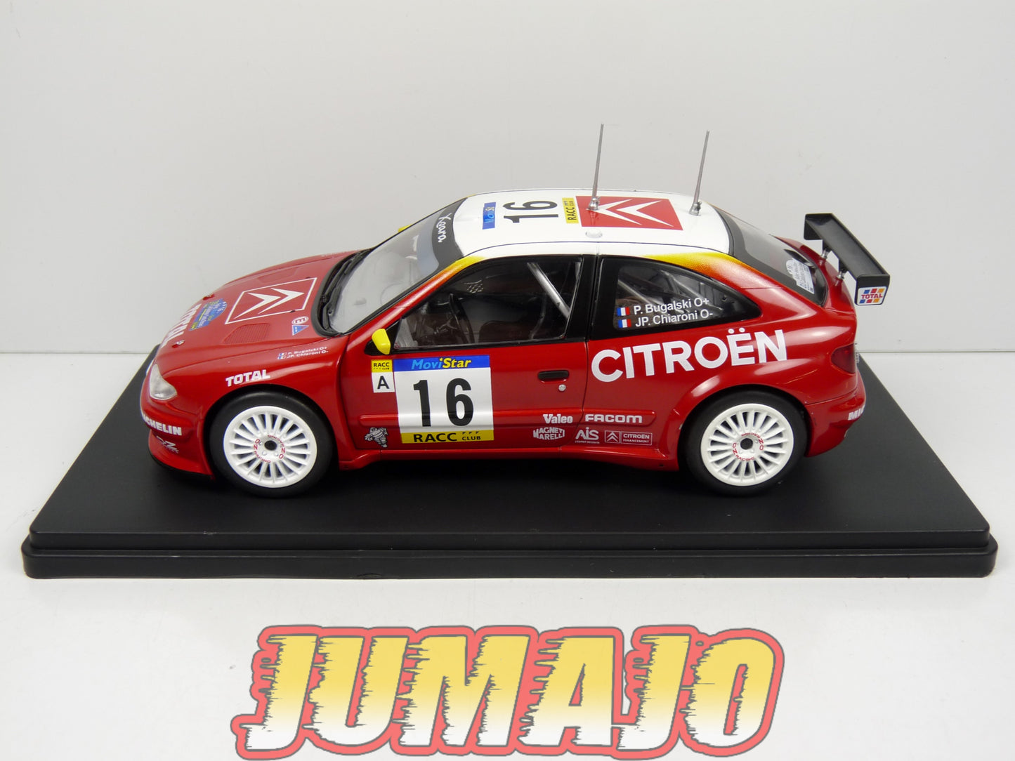 RVQ33 Voiture Rallye 1/24 SALVAT Models : CITROEN Xsara Kit Car 1999 #16 Bugalski