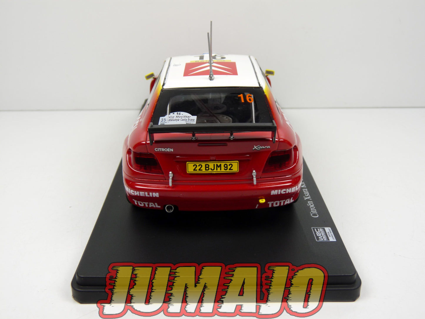 RVQ33 Voiture Rallye 1/24 SALVAT Models : CITROEN Xsara Kit Car 1999 #16 Bugalski