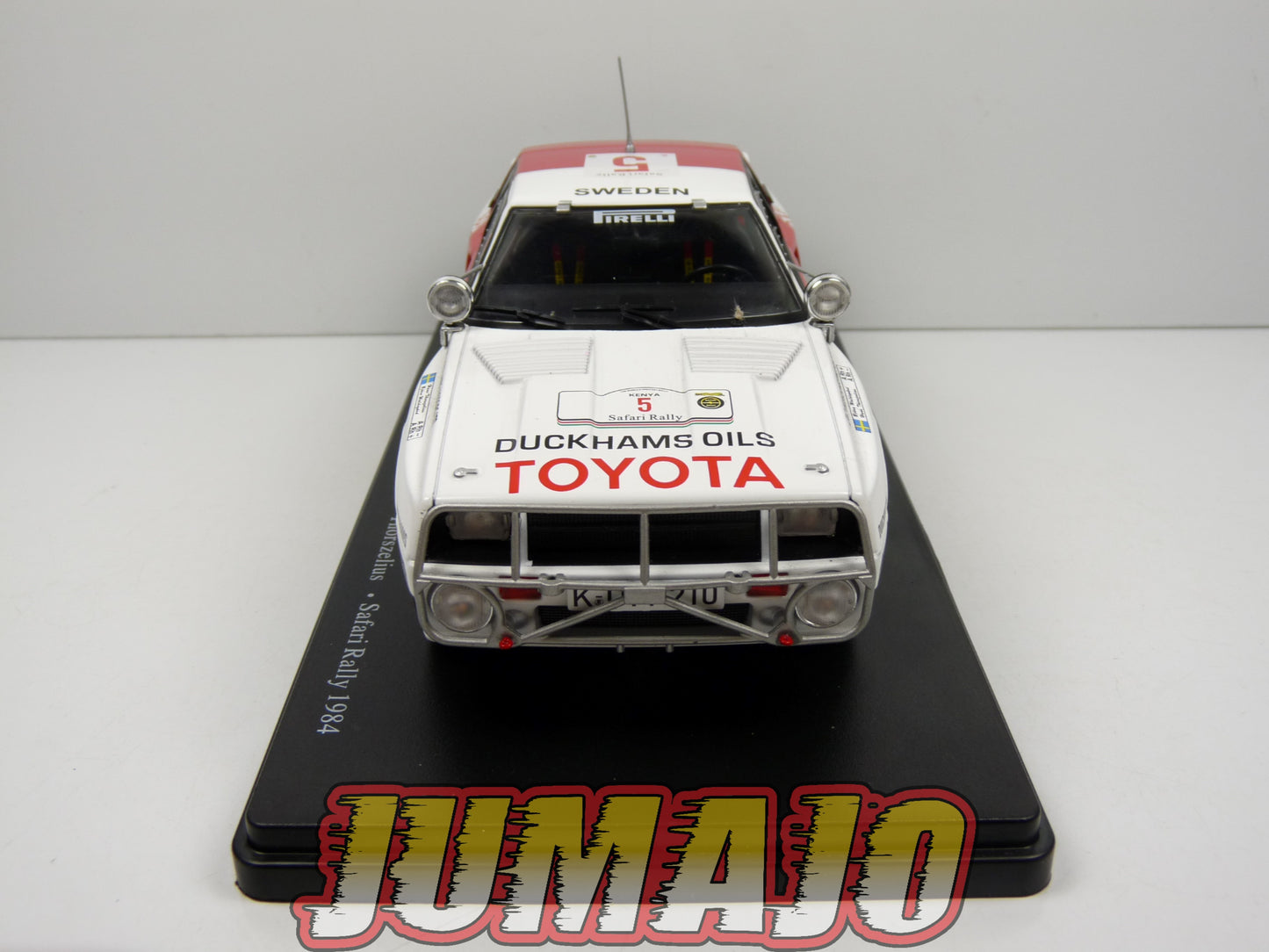 RVQ34 Voiture Rallye 1/24 SALVAT Models : TOYOTA Celica Twin Cam Turbo 1984 #5 Waldegard