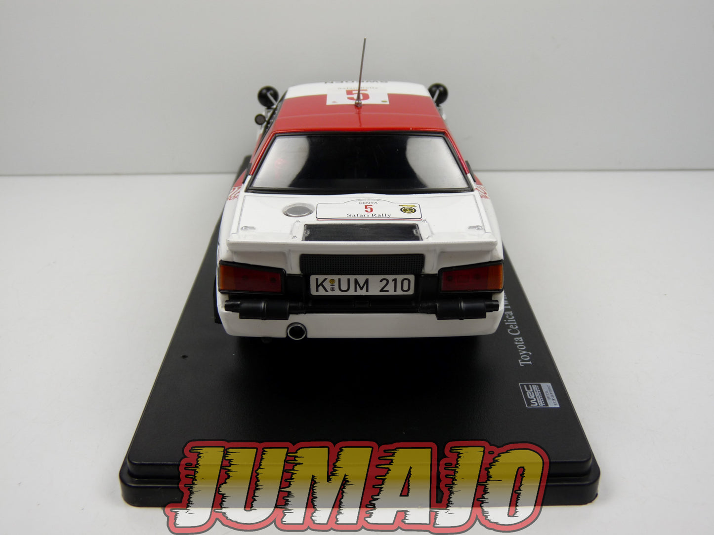 RVQ34 Voiture Rallye 1/24 SALVAT Models : TOYOTA Celica Twin Cam Turbo 1984 #5 Waldegard