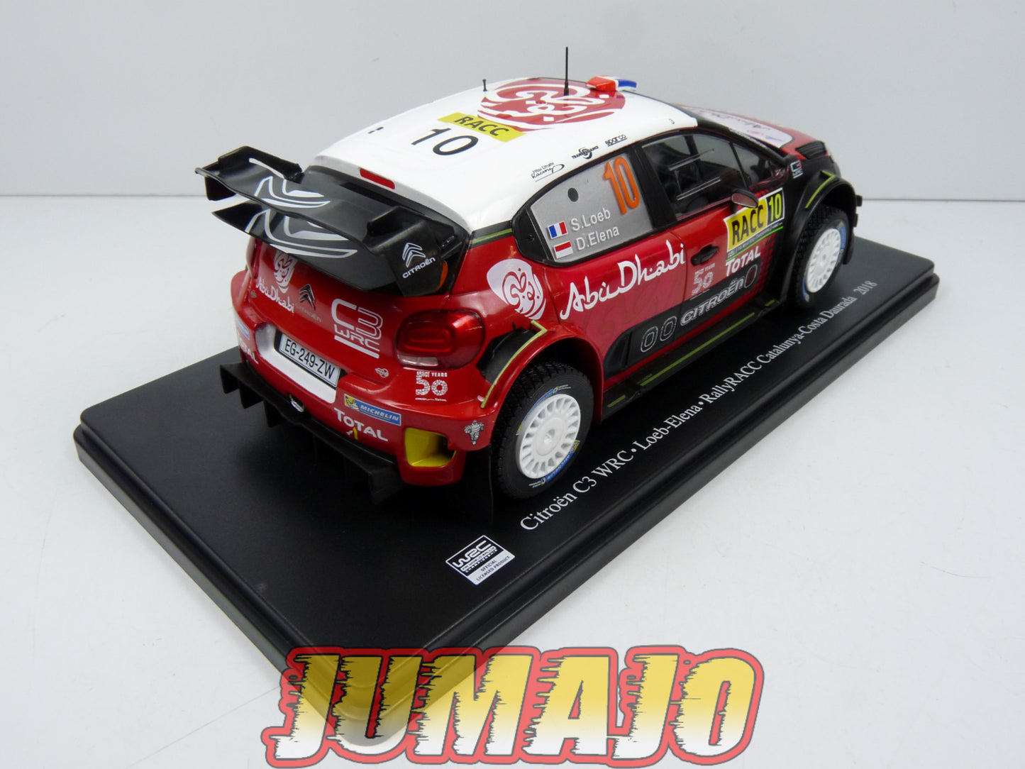 RVQ3 Voiture Rallye 1/24 SALVAT Models : Citroën C3 WRC Loeb-Elena 2018 #10