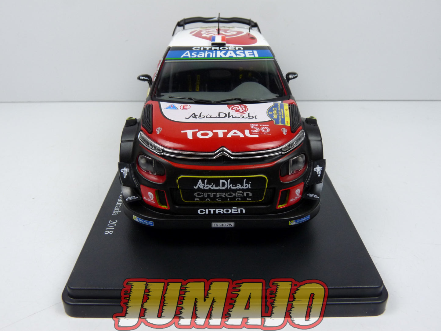 RVQ3 Voiture Rallye 1/24 SALVAT Models : Citroën C3 WRC Loeb-Elena 2018 #10