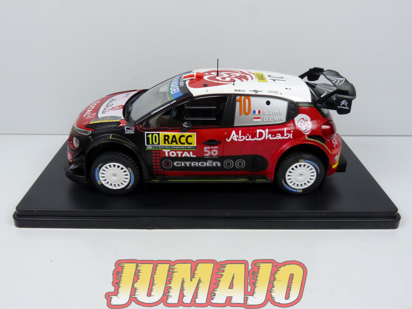RVQ3 Voiture Rallye 1/24 SALVAT Models : Citroën C3 WRC Loeb-Elena 2018 #10