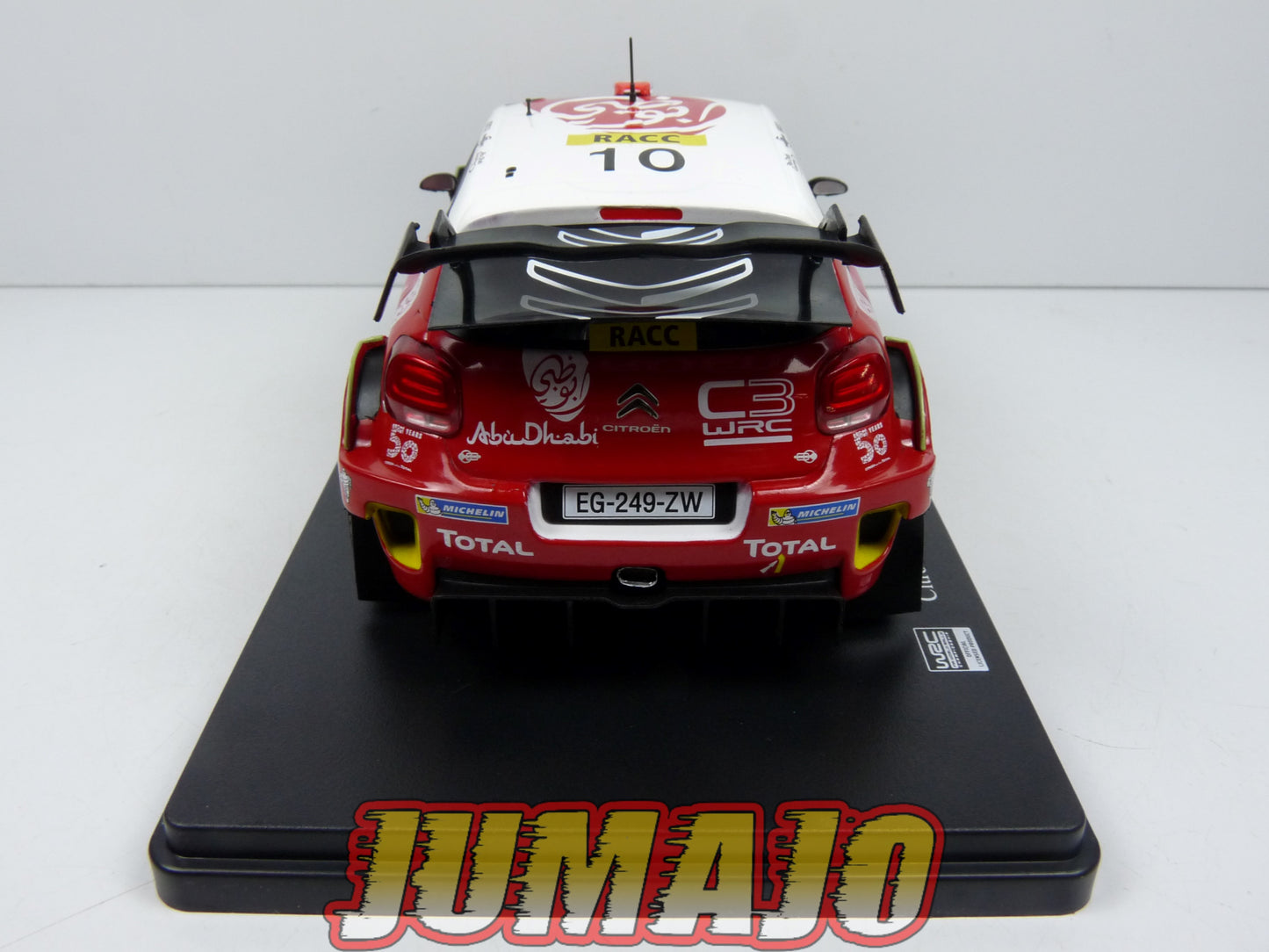 RVQ3 Voiture Rallye 1/24 SALVAT Models : Citroën C3 WRC Loeb-Elena 2018 #10