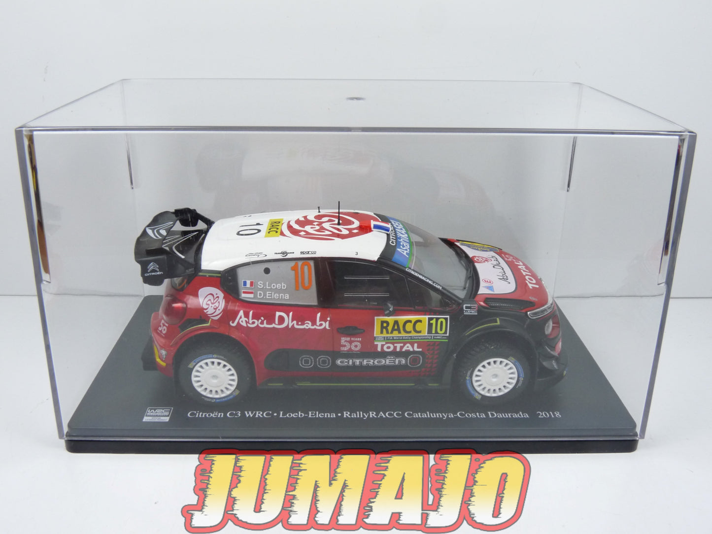 RVQ3 Voiture Rallye 1/24 SALVAT Models : Citroën C3 WRC Loeb-Elena 2018 #10
