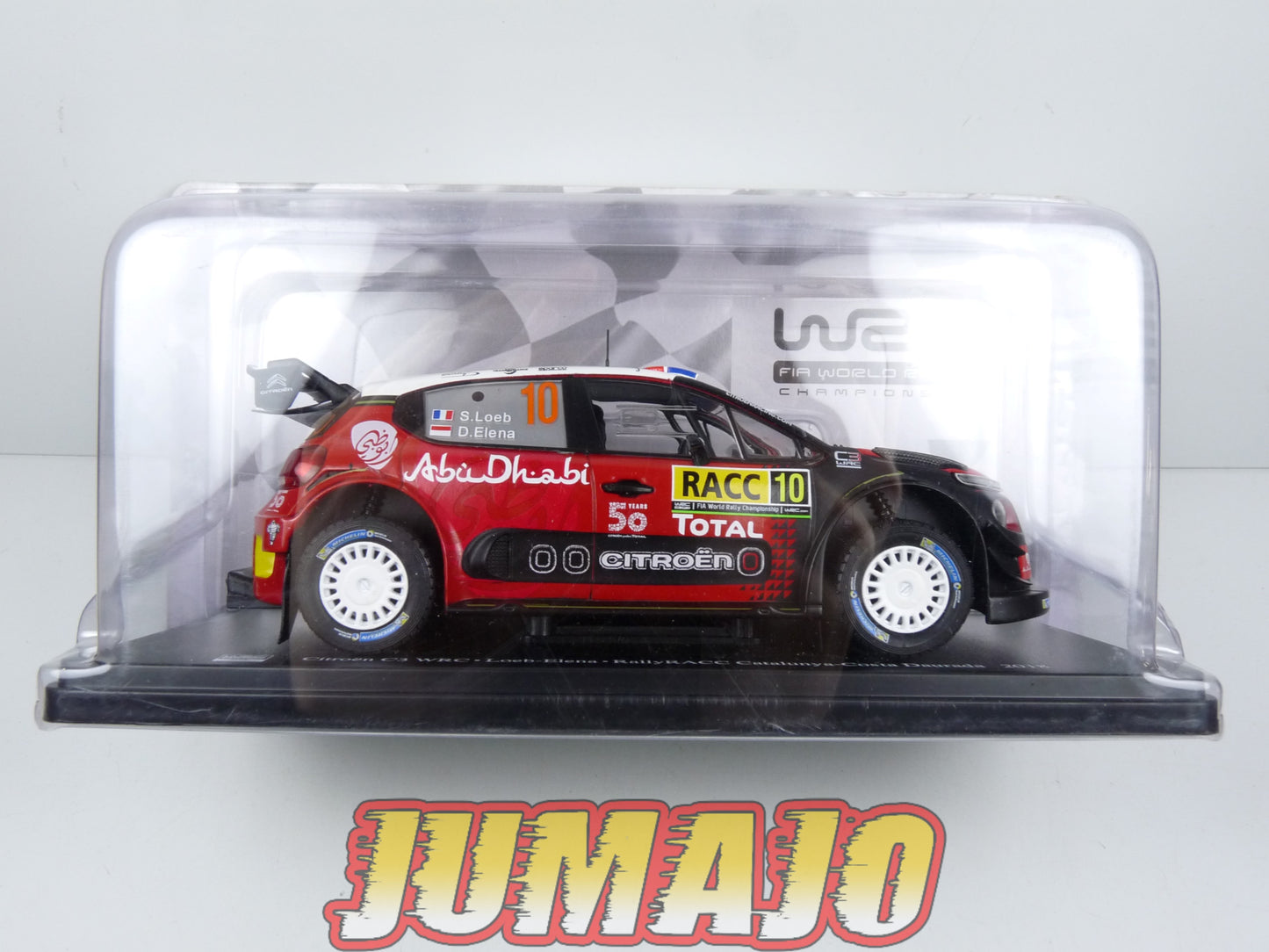 RVQ3 Voiture Rallye 1/24 SALVAT Models : Citroën C3 WRC Loeb-Elena 2018 #10