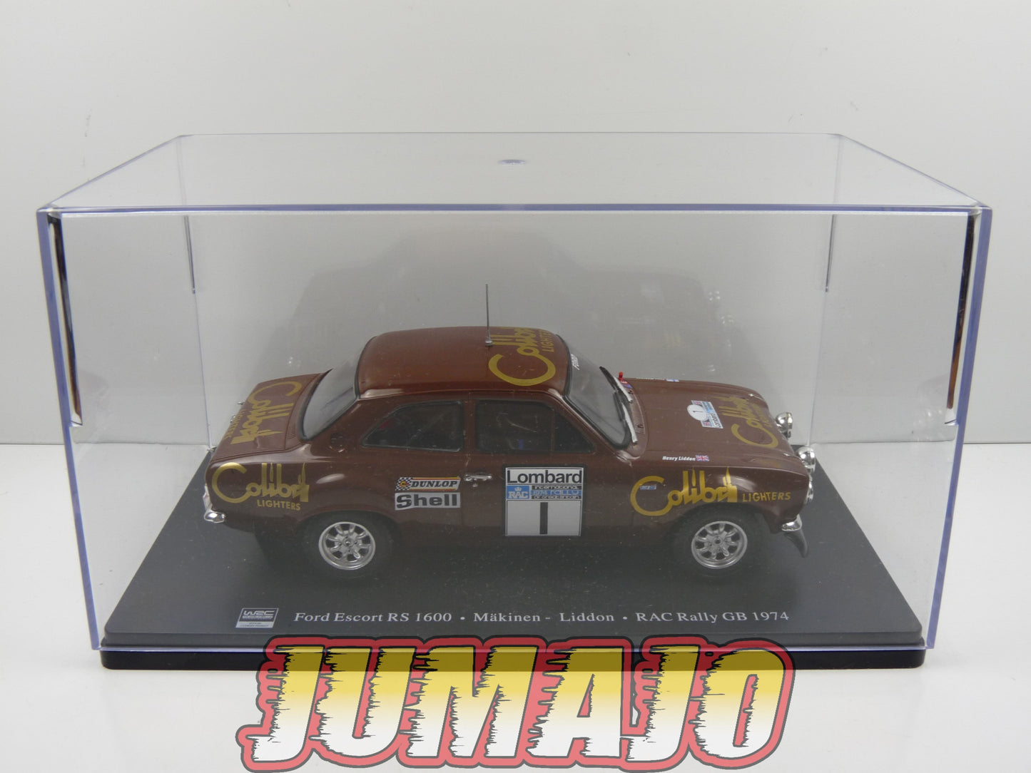 RVQ40 Voiture Rallye 1/24 SALVAT Models : FORD Escort RS 1600 1974 #1 Makinen