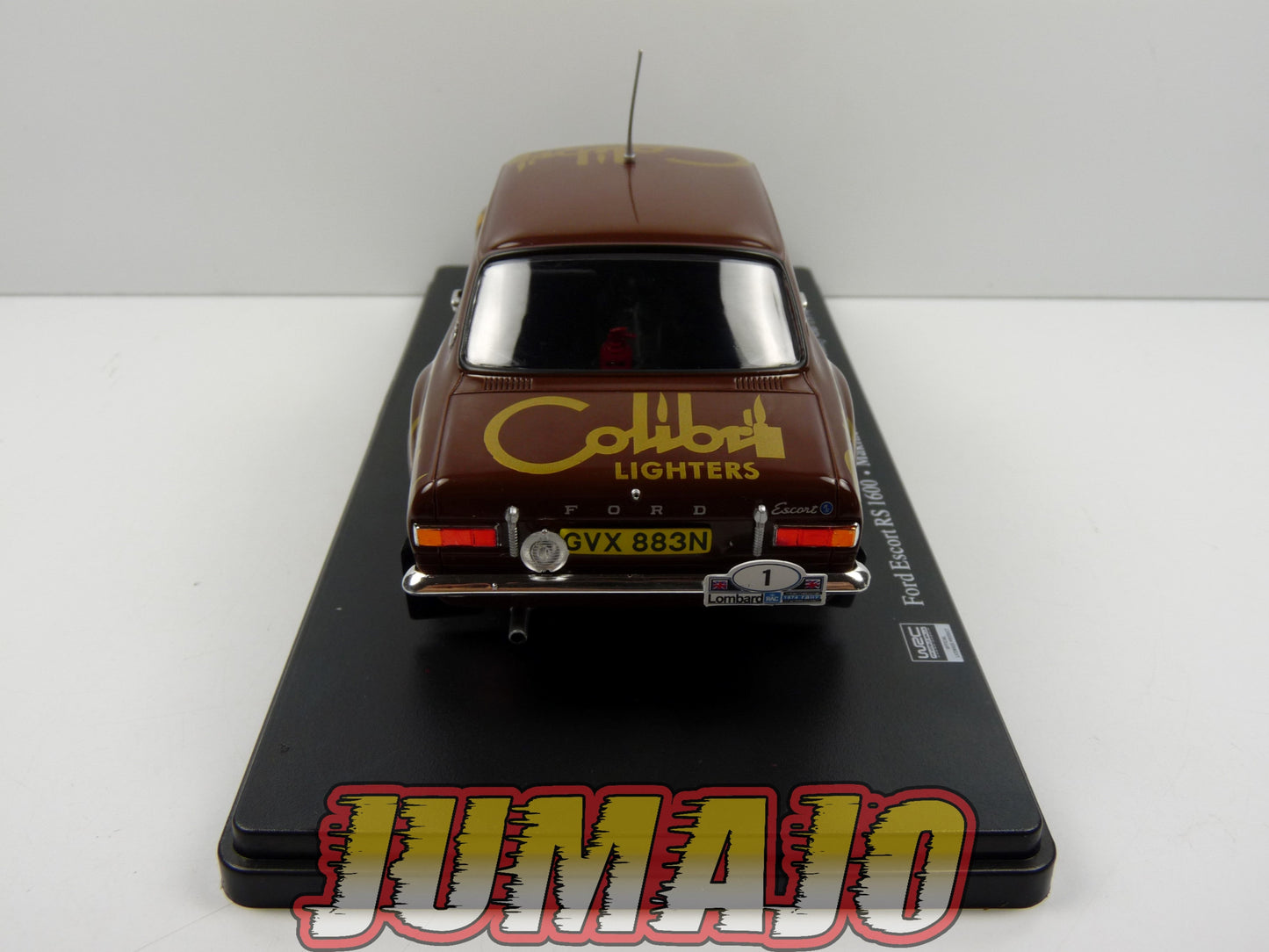 RVQ40 Voiture Rallye 1/24 SALVAT Models : FORD Escort RS 1600 1974 #1 Makinen