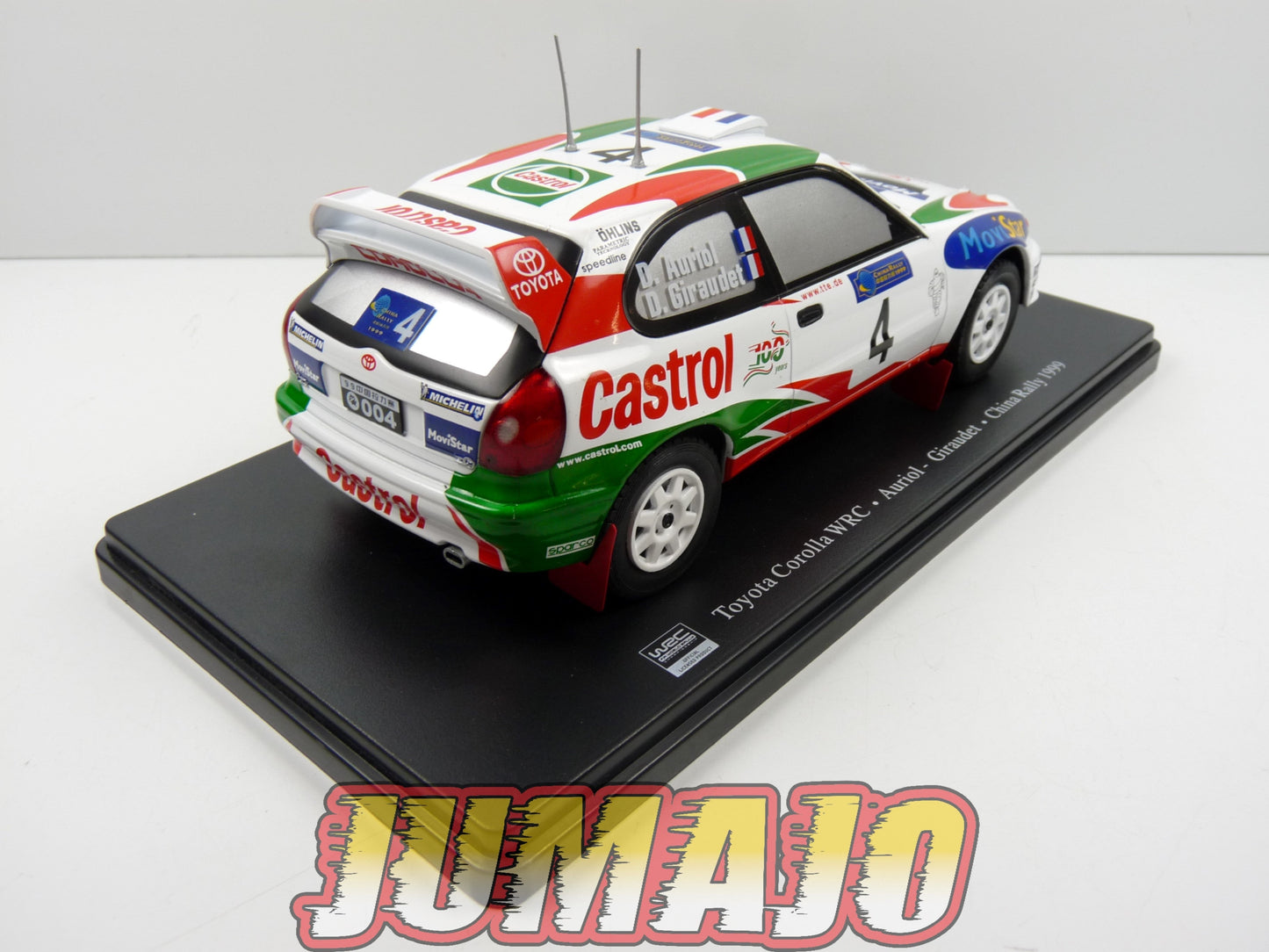 RVQ42 Voiture Rallye 1/24 SALVAT Models : Toyota Corolla WRC Auriol 1999 #4