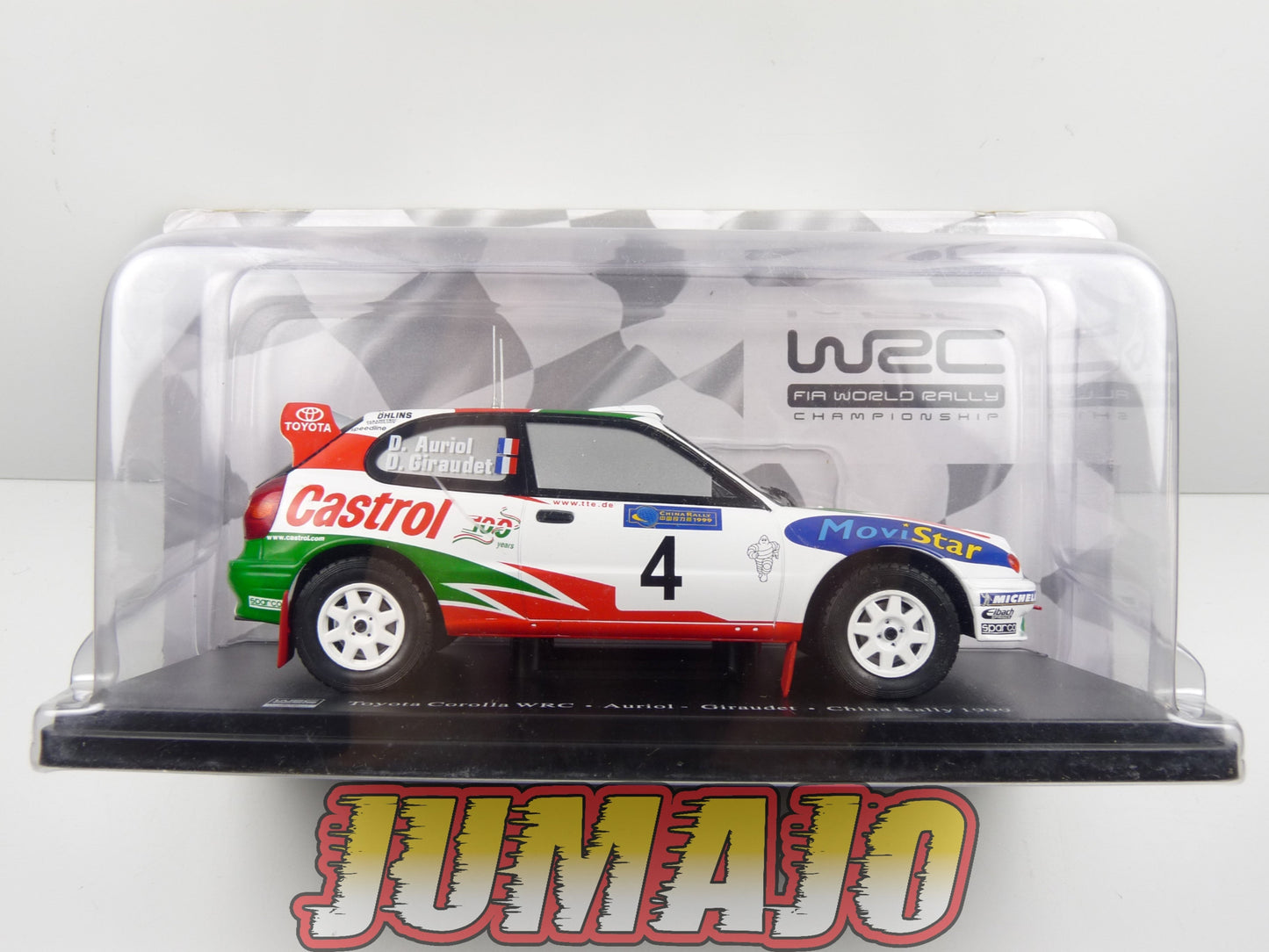RVQ42 Voiture Rallye 1/24 SALVAT Models : Toyota Corolla WRC Auriol 1999 #4