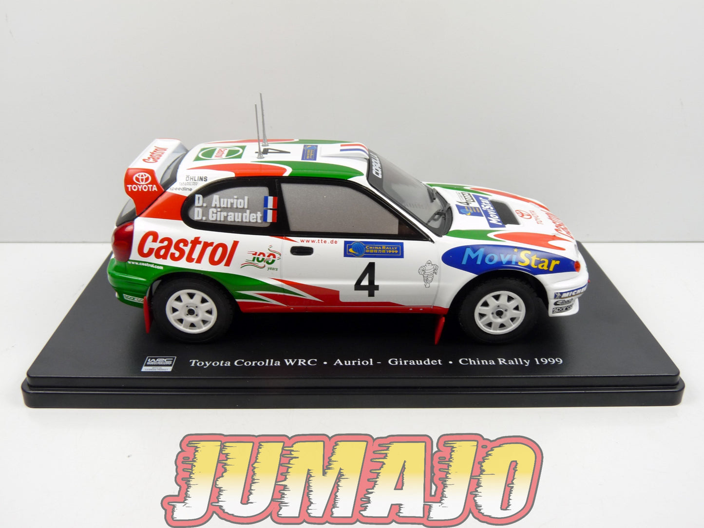 RVQ42 Voiture Rallye 1/24 SALVAT Models : Toyota Corolla WRC Auriol 1999 #4