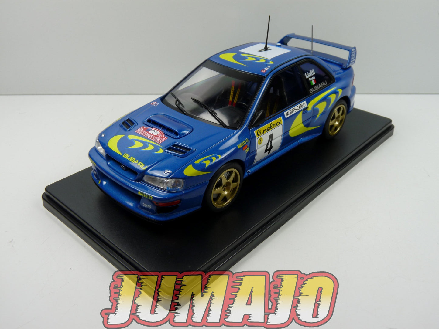 RVQ45 Voiture Rallye 1/24 SALVAT Models : SUBARU Impreza S3 97 Liatti Pons 1997 #4 Liatti Pons