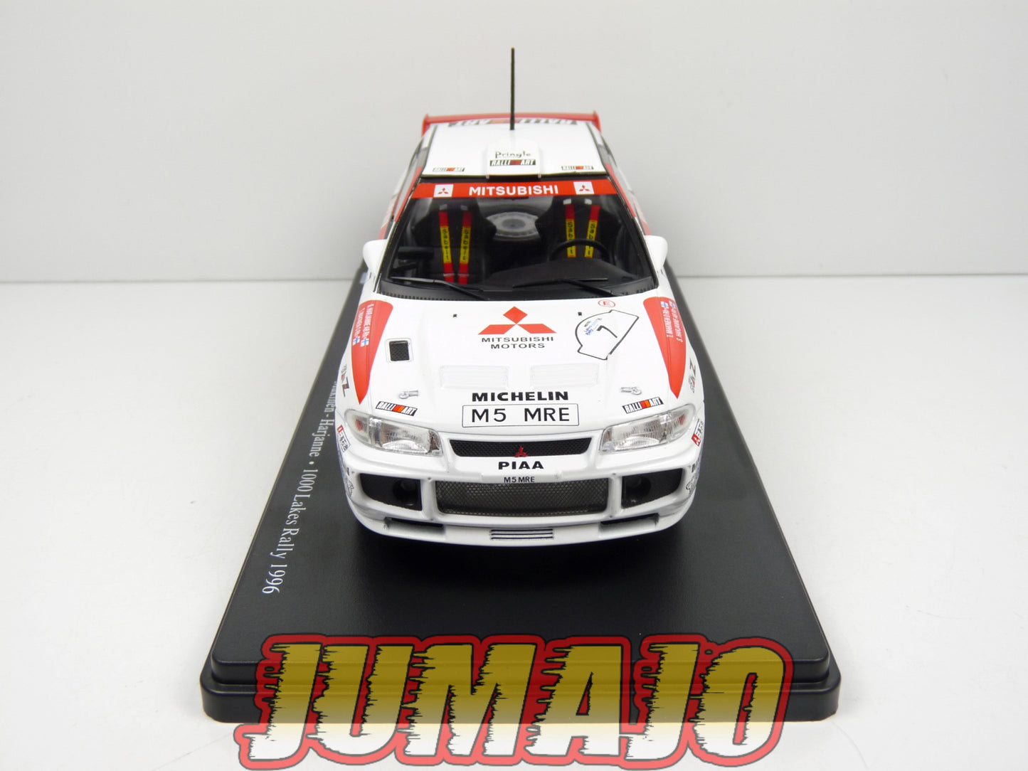 RVQ47 Voiture Rallye 1/24 SALVAT Models : MITSUBISHI Lancer Evo III 1996 #7 Makinen