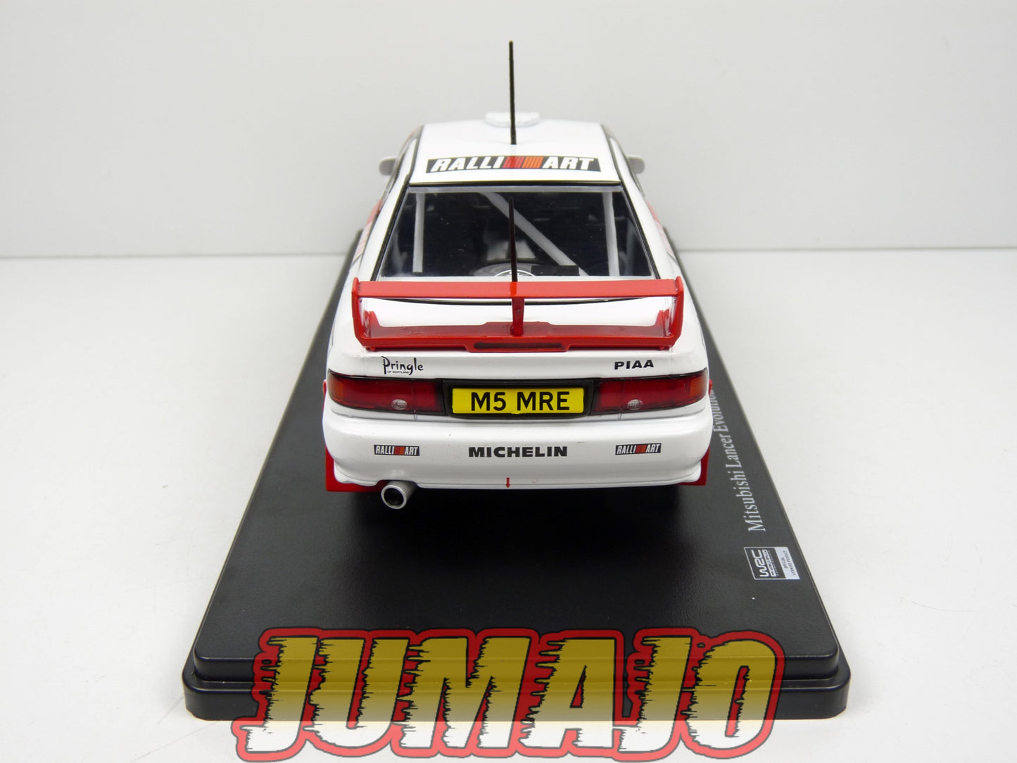 RVQ47 Voiture Rallye 1/24 SALVAT Models : MITSUBISHI Lancer Evo III 1996 #7 Makinen