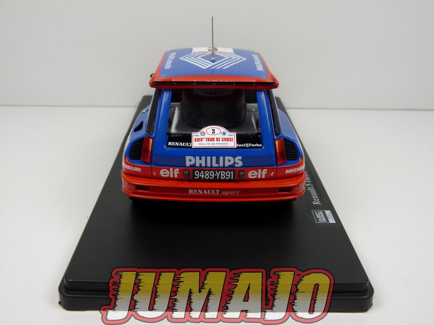 RVQ49 Voiture Rallye 1/24 SALVAT Models : RENAULT 5 Turbo 1985 #3 Ragnotti