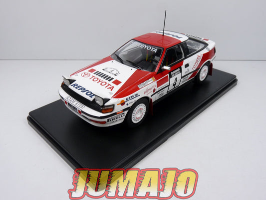 RVQ5 Voiture Rallye 1/24 SALVAT Models : TOYOTA Celica GT-4 1990 #4 Sainz-Moya
