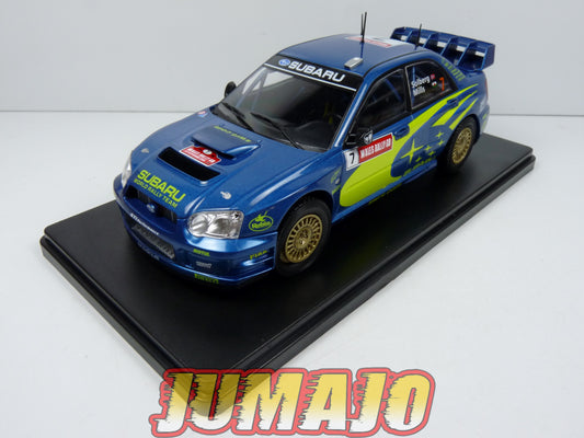 RVQ6 Voiture Rallye 1/24 SALVAT Models : SUBARU Impreza S9 WRC 2003 #7 Solberg-Mills