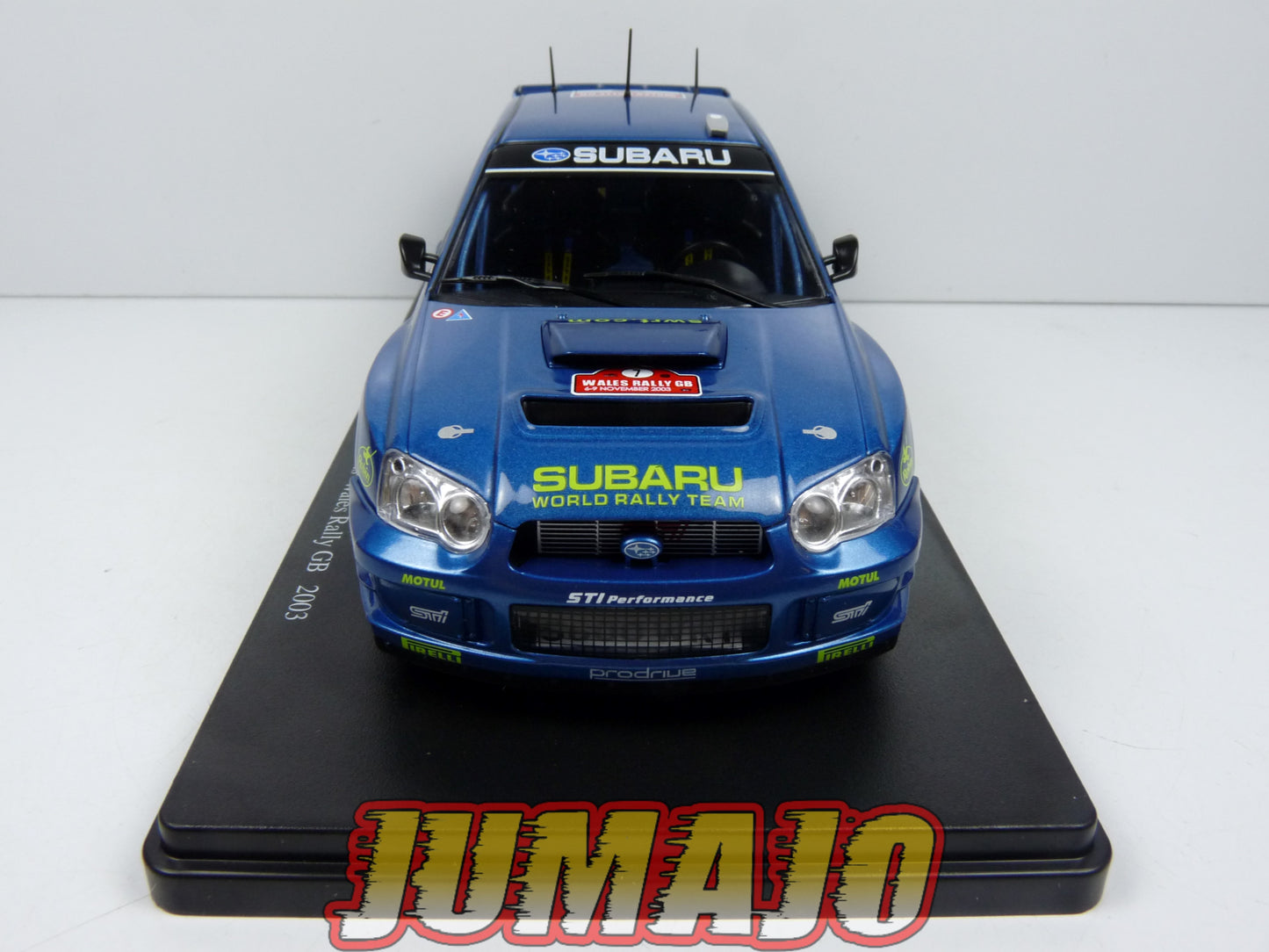 RVQ6 Voiture Rallye 1/24 SALVAT Models : SUBARU Impreza S9 WRC 2003 #7 Solberg-Mills