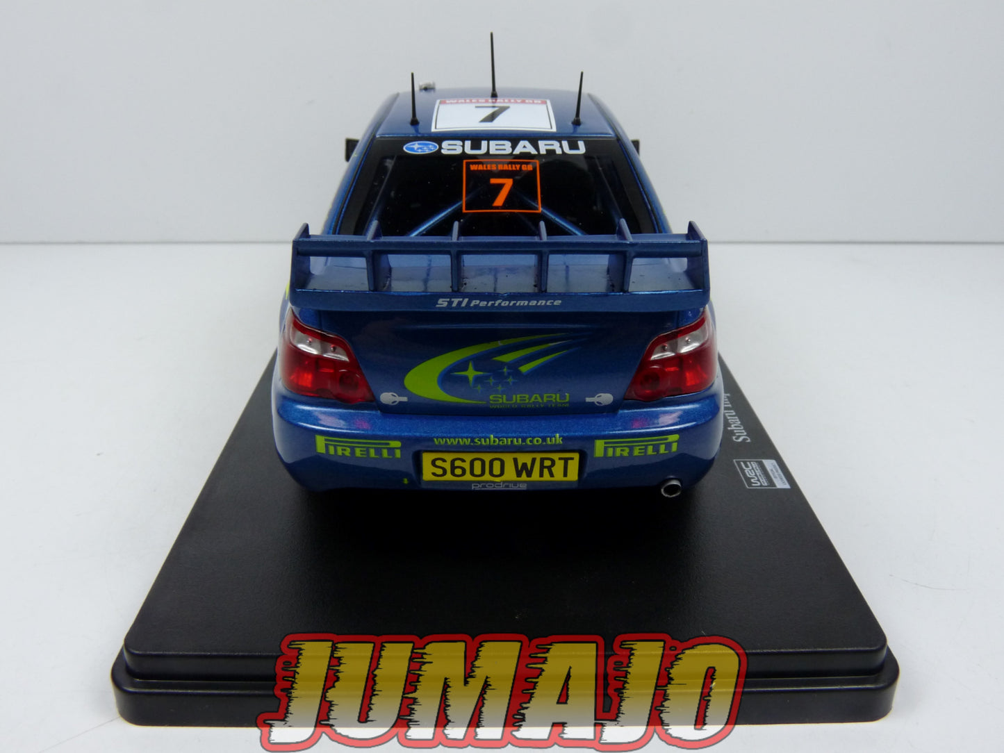 RVQ6 Voiture Rallye 1/24 SALVAT Models : SUBARU Impreza S9 WRC 2003 #7 Solberg-Mills