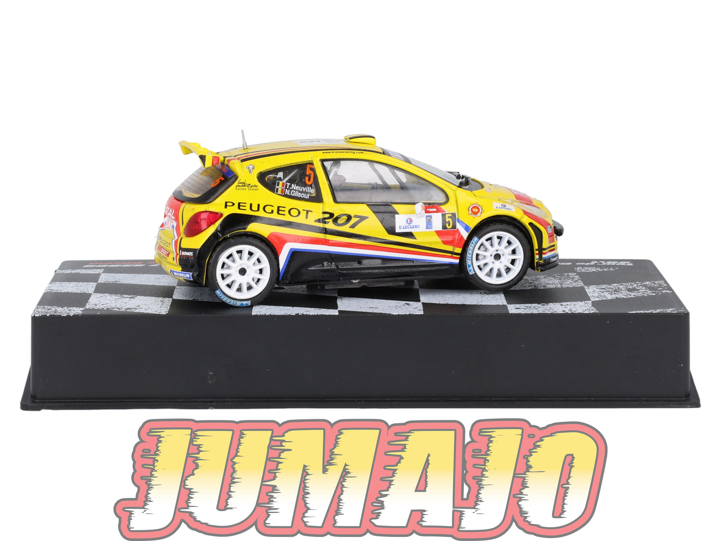 RVR18 1/43 Altaya Vainqueurs rallye : PEUGEOT 207 S2000 2011 #5 T.Neuville