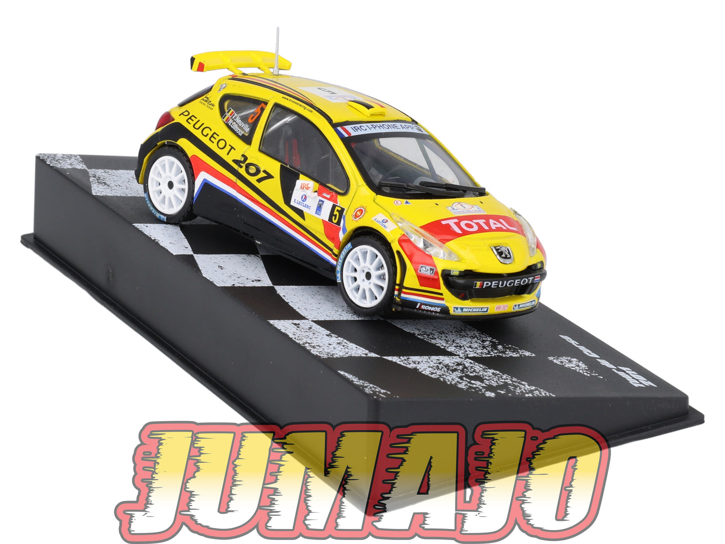 RVR18 1/43 Altaya Vainqueurs rallye : PEUGEOT 207 S2000 2011 #5 T.Neuville