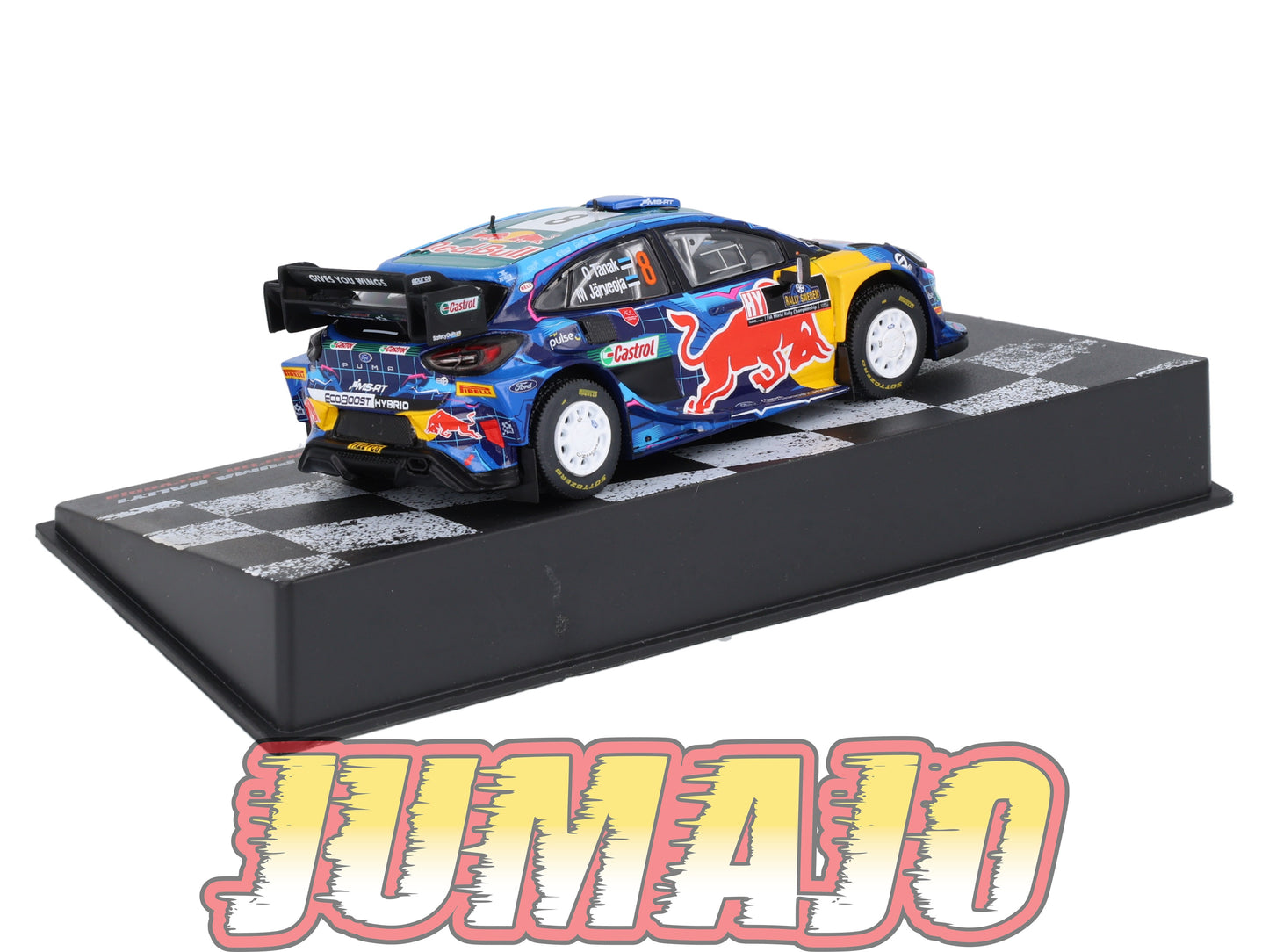 RVR19 1/43 Altaya Vainqueurs rallye : FORD Puma Rally1 2023 #8 O.Tanak