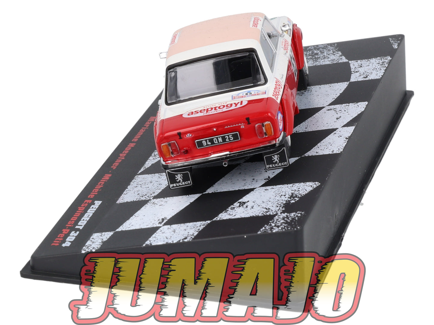 RVR27 1/43 Altaya Vainqueurs rallye : PEUGEOT 304 1975 #65 M.Hoepfner