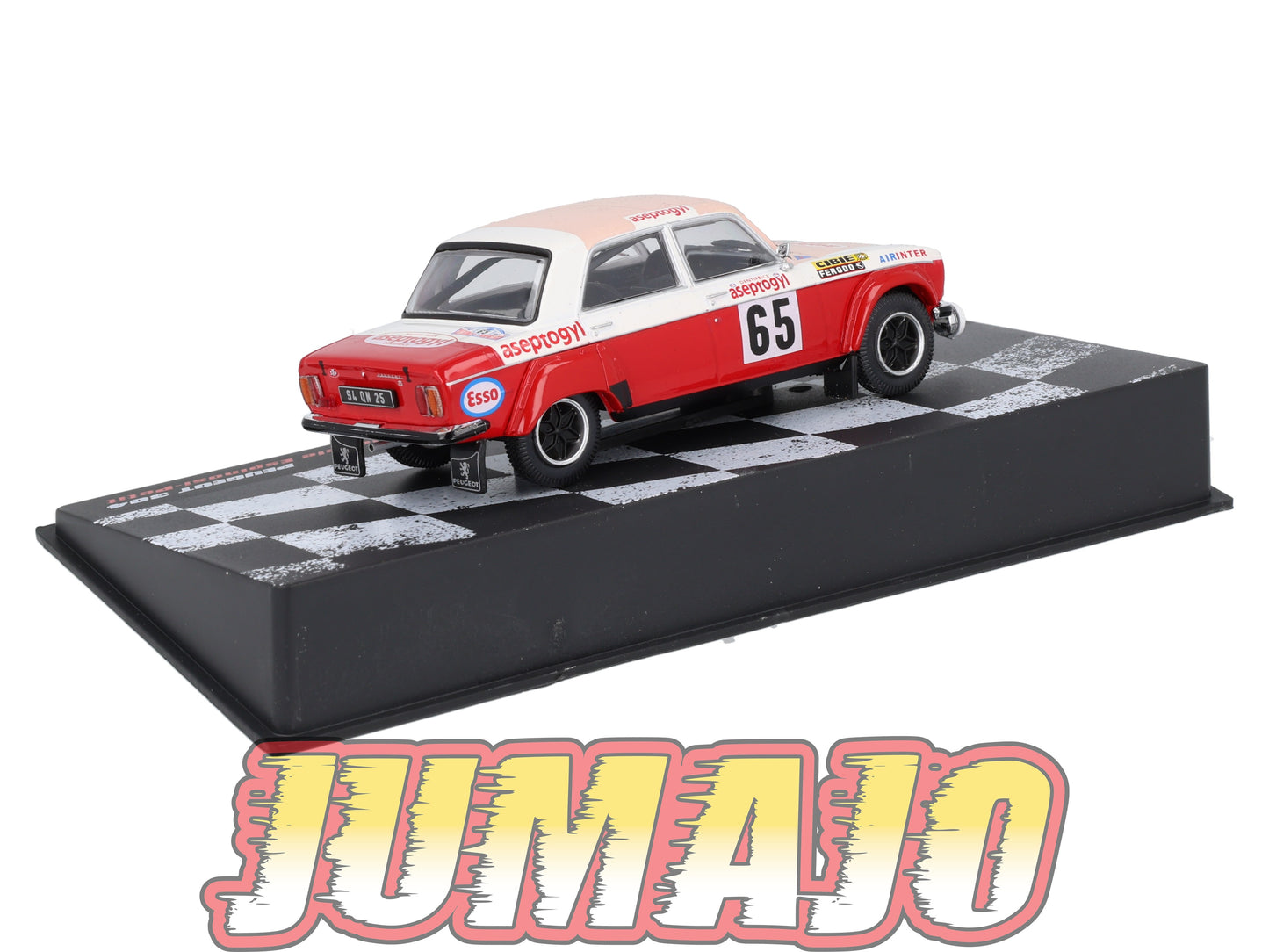 RVR27 1/43 Altaya Vainqueurs rallye : PEUGEOT 304 1975 #65 M.Hoepfner