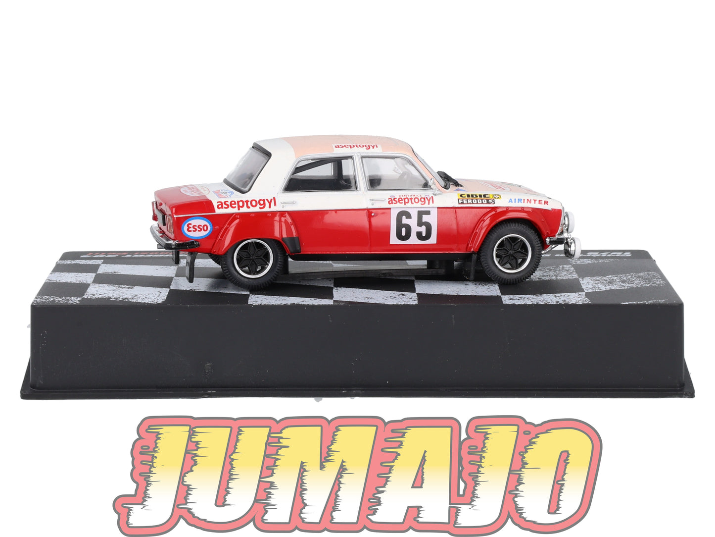 RVR27 1/43 Altaya Vainqueurs rallye : PEUGEOT 304 1975 #65 M.Hoepfner