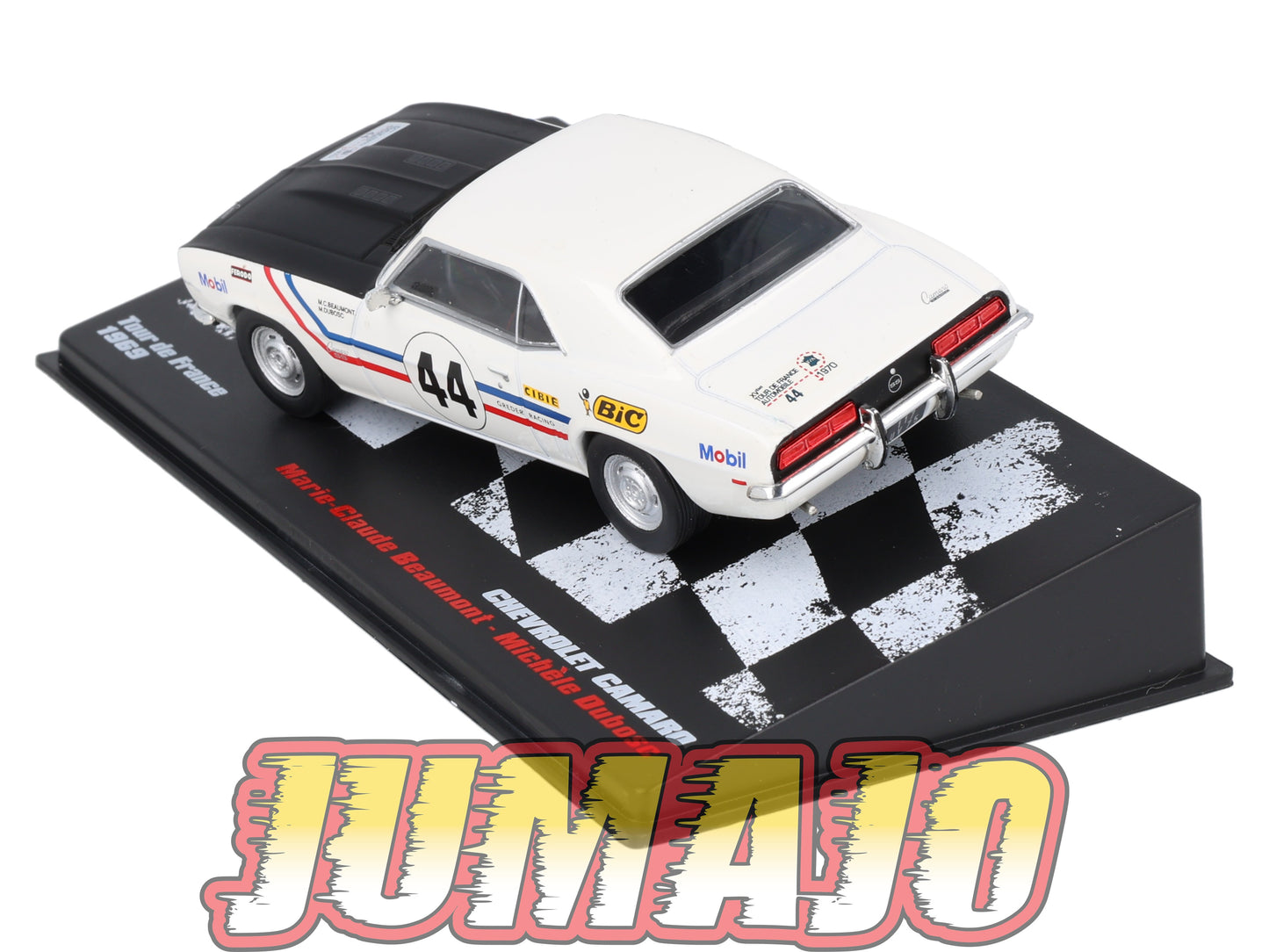 RVR29 1/43 Altaya Vainqueurs rallye : CHEVROLET Camaro 1969 #44 M-C.Beaumont