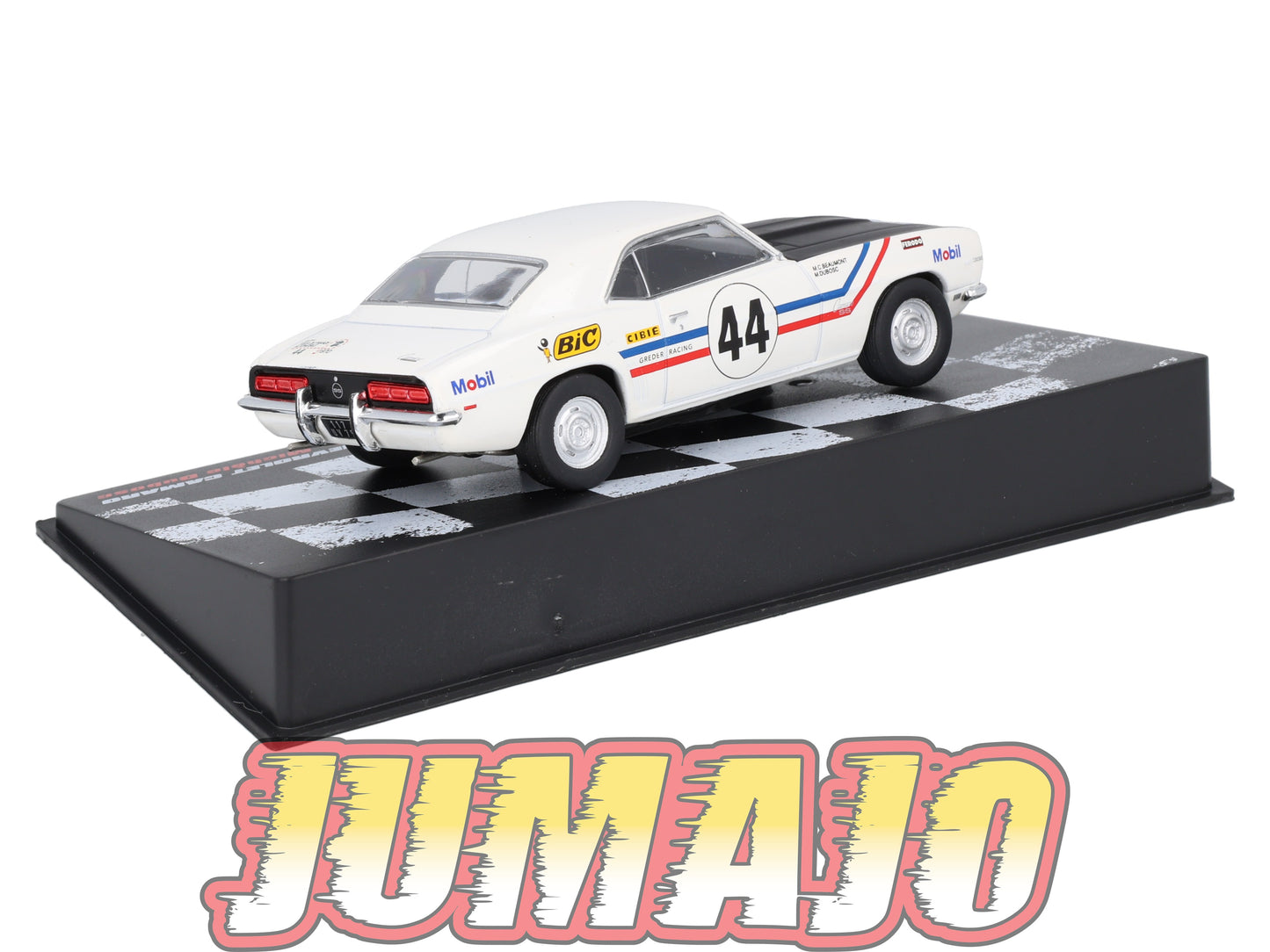 RVR29 1/43 Altaya Vainqueurs rallye : CHEVROLET Camaro 1969 #44 M-C.Beaumont