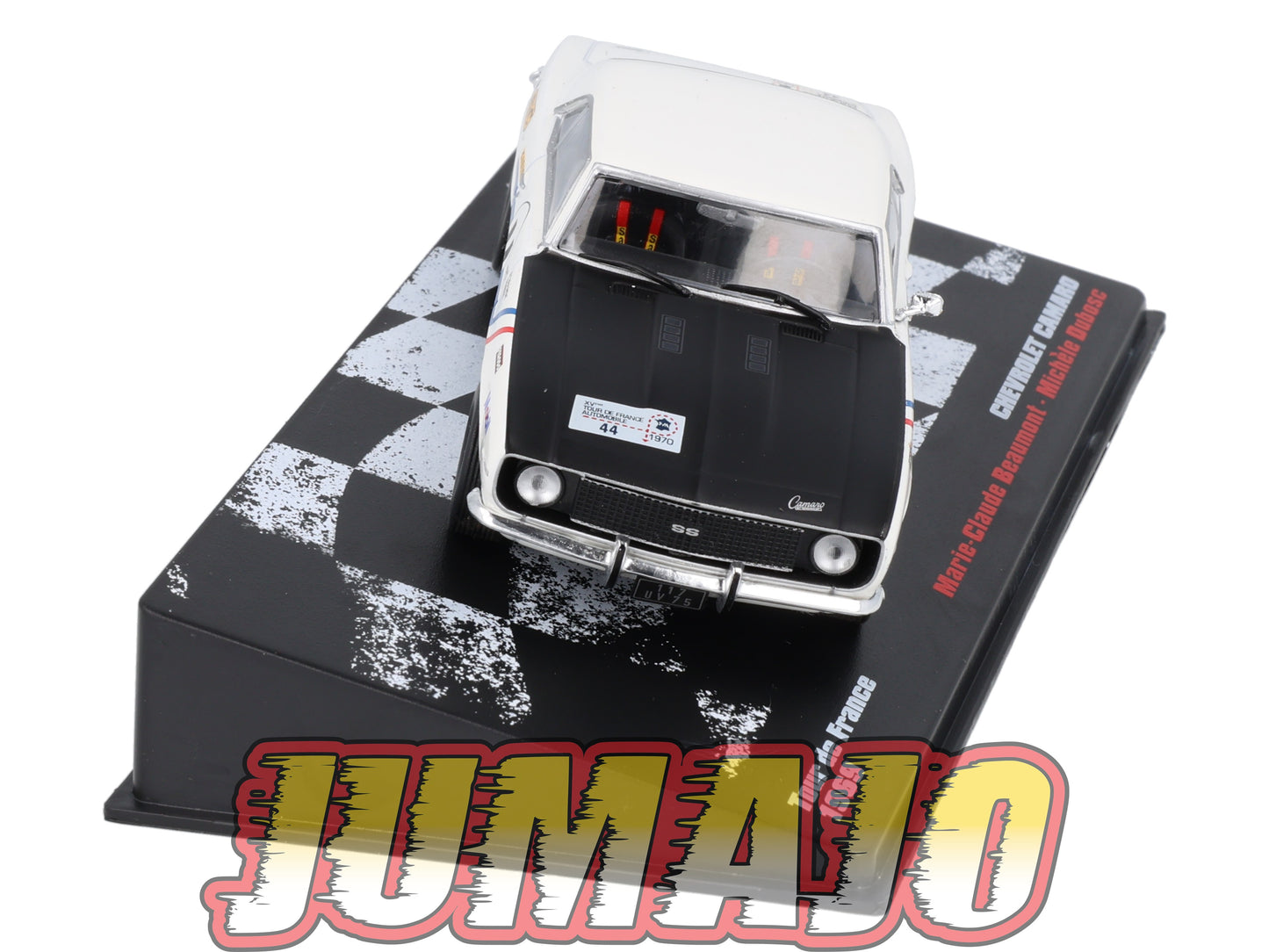 RVR29 1/43 Altaya Vainqueurs rallye : CHEVROLET Camaro 1969 #44 M-C.Beaumont