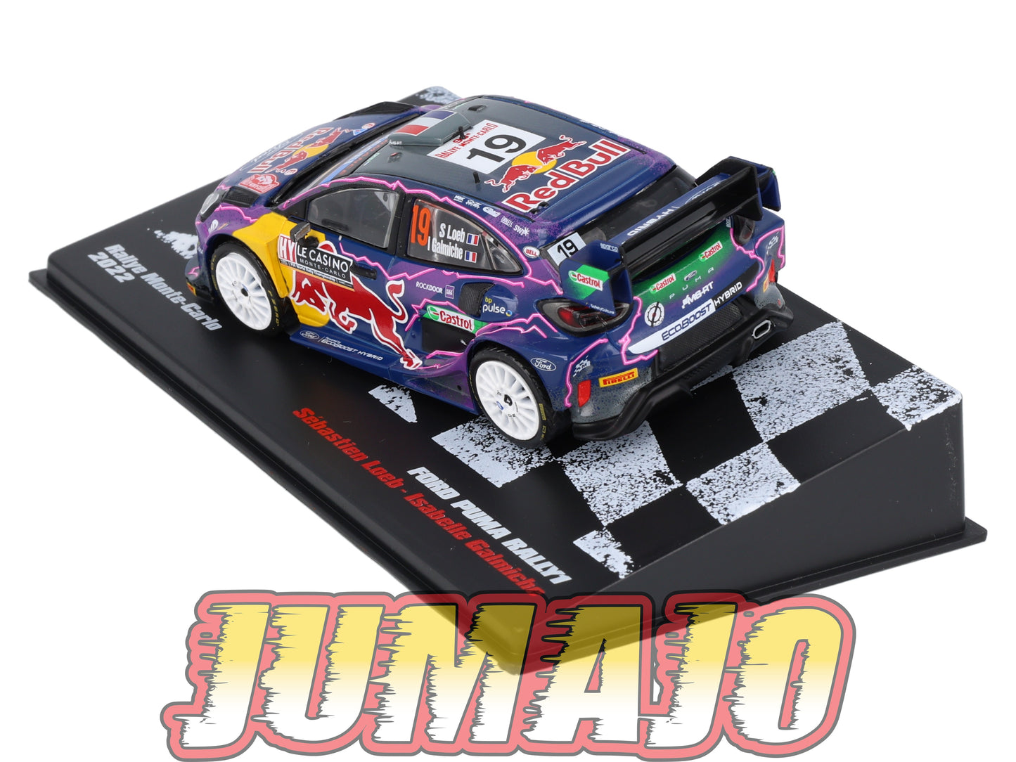 RVR2 1/43 Altaya Vainqueurs rallye : FORD Puma Rally1 monte-carlo 2022 S.Loeb