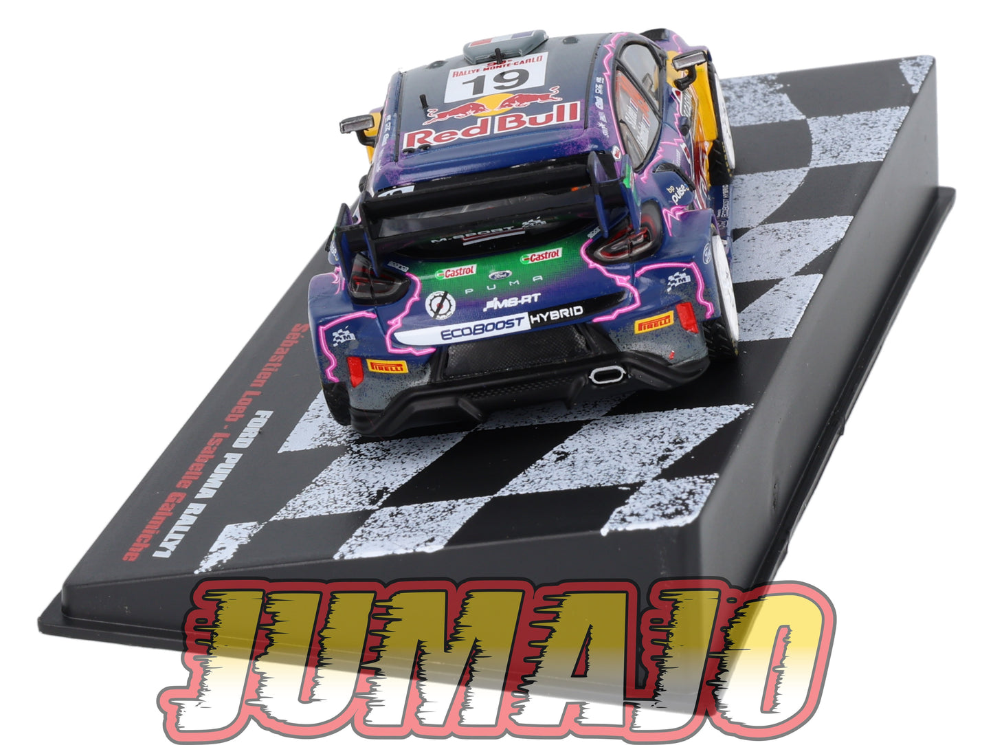 RVR2 1/43 Altaya Vainqueurs rallye : FORD Puma Rally1 monte-carlo 2022 S.Loeb
